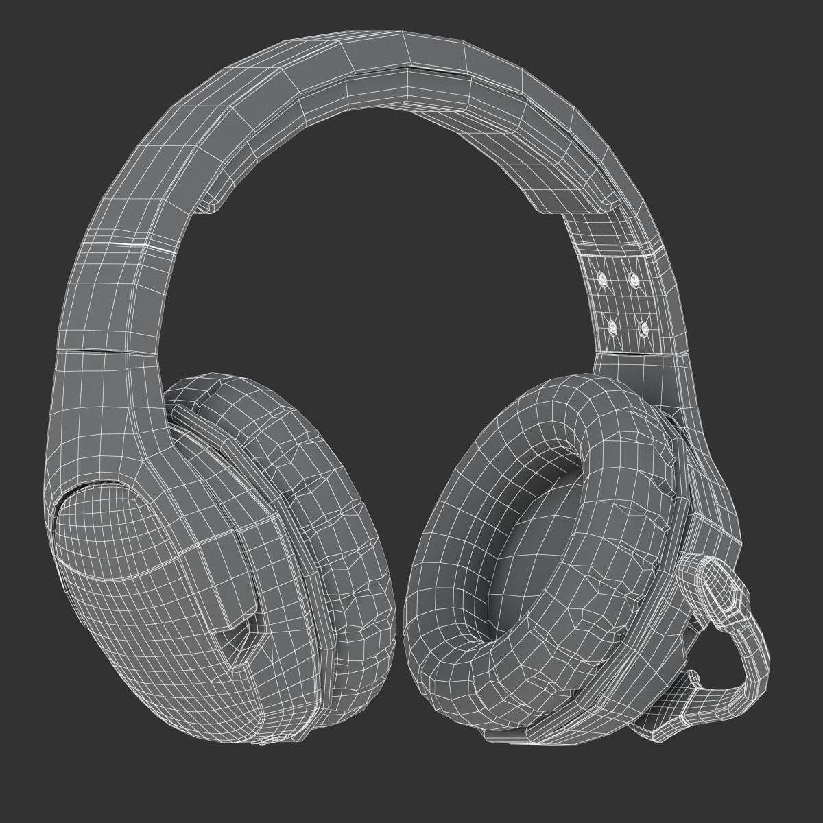 E3D - Gaming Headset model 3D model_6