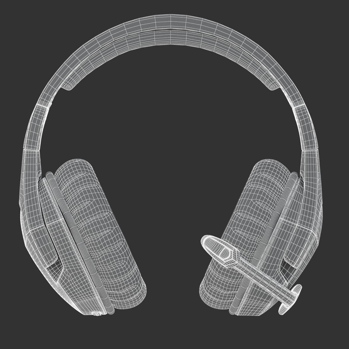 E3D - Gaming Headset model 3D model_10