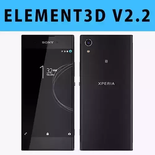 E3D - Sony Xperia XA1 Black
