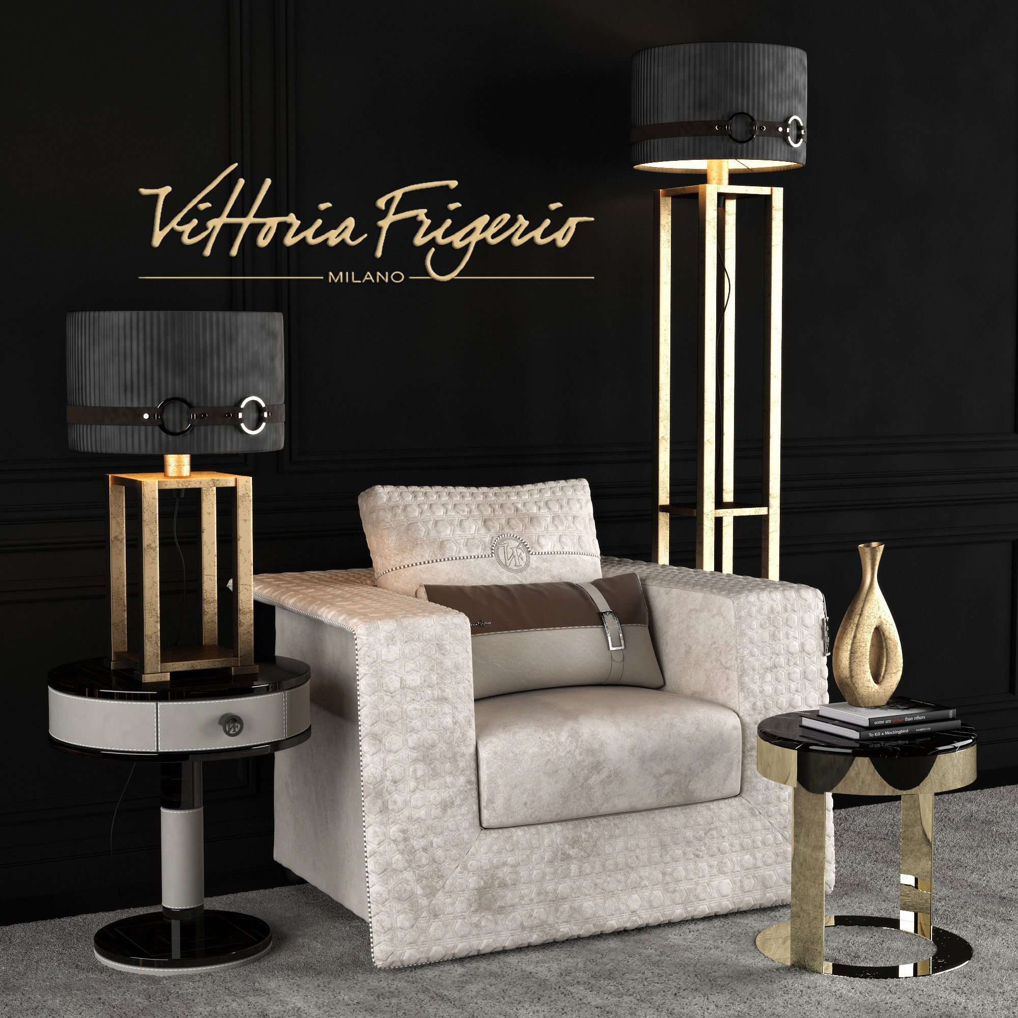 Vittoria Frigerio Appiani set 3D model_2