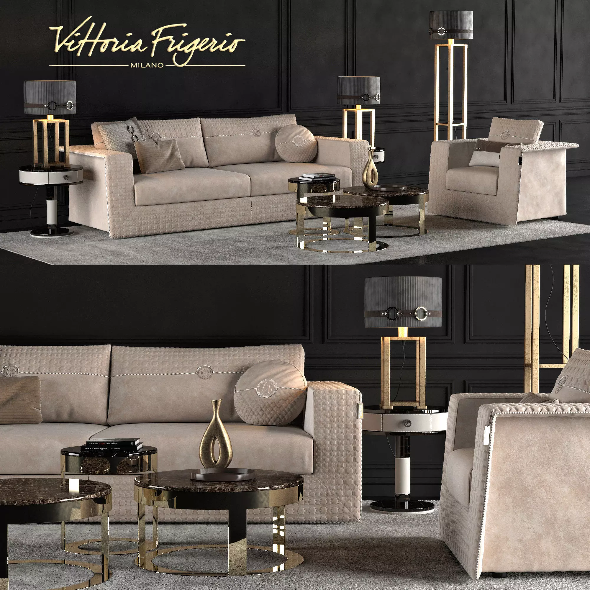 Vittoria Frigerio Appiani set 3D model_0