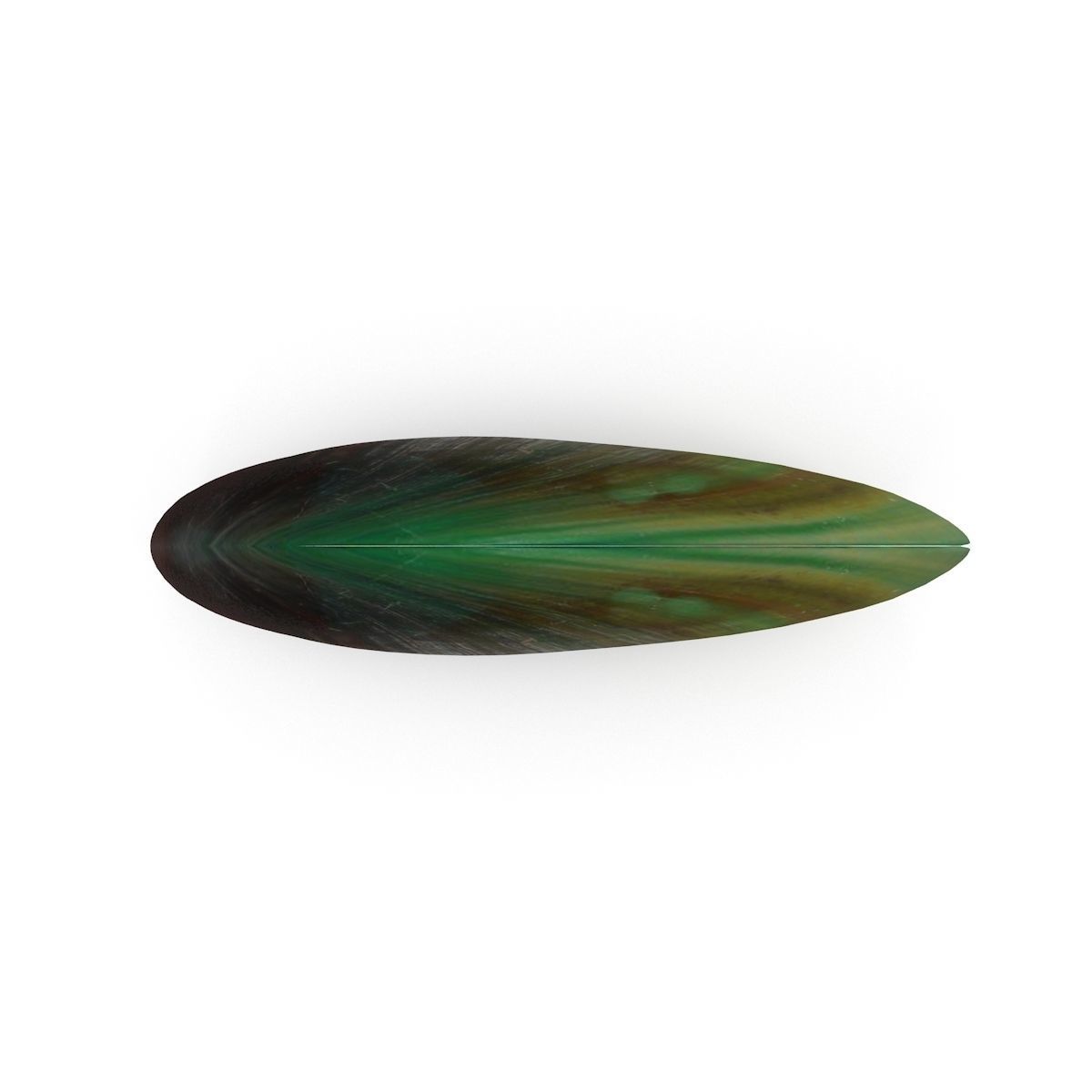 Mussel 2 leaf 3D model_1