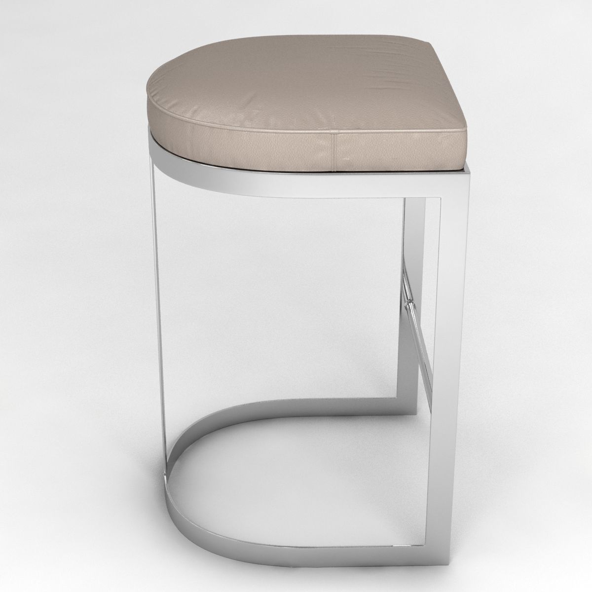 Arteriors howell bar stool 3D model_3