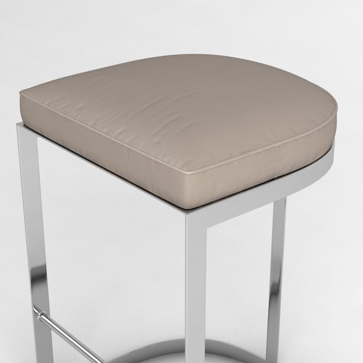 Arteriors howell bar stool 3D model_1