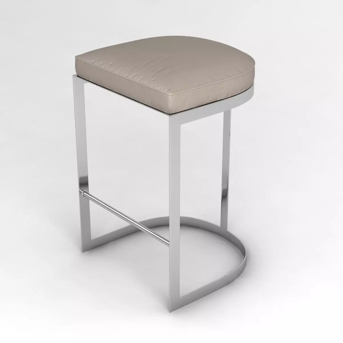 Arteriors howell bar stool 3D model_0