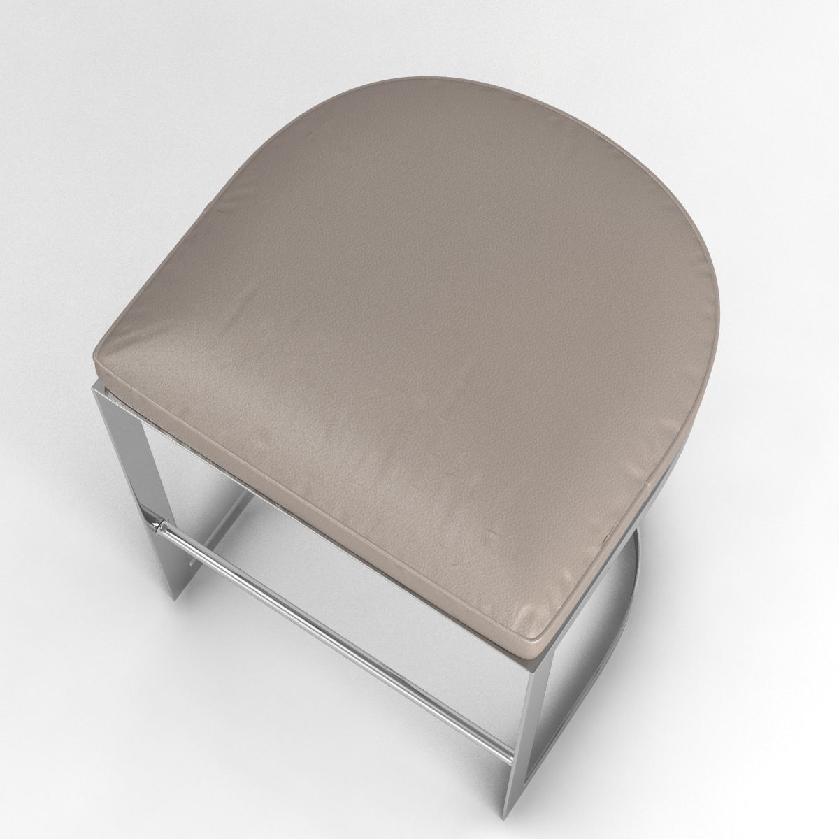 Arteriors howell bar stool 3D model_4