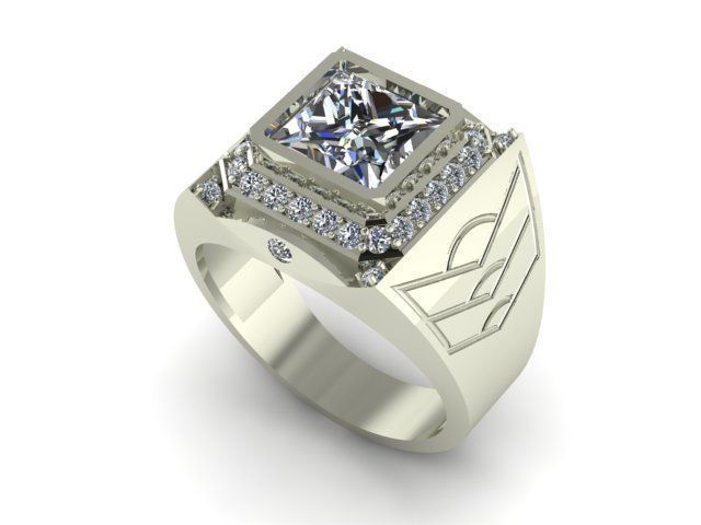 Ring T00602 3D print model_1