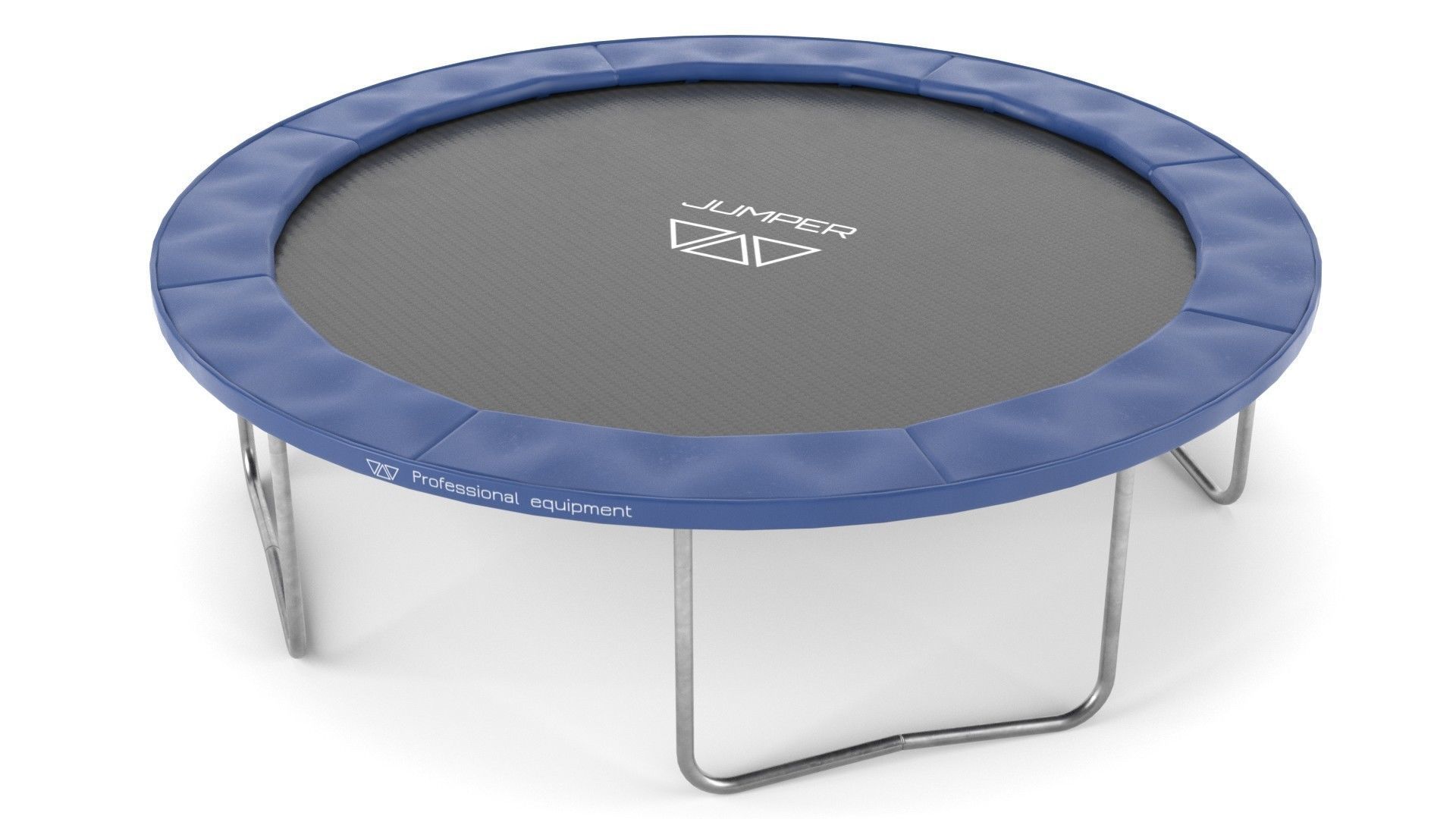 Trampoline Low-poly 3D model_4