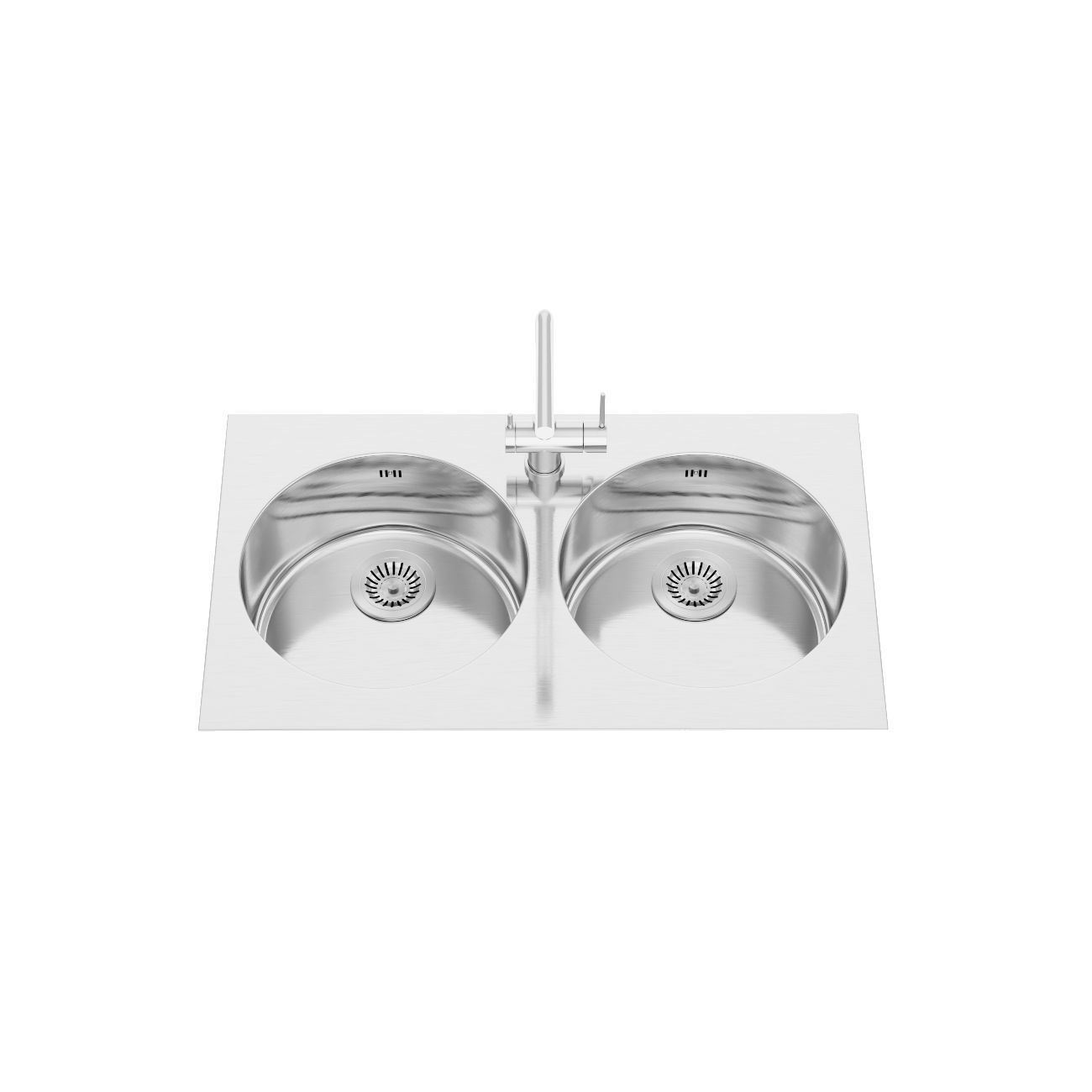 Barazza sinks 3D model_11