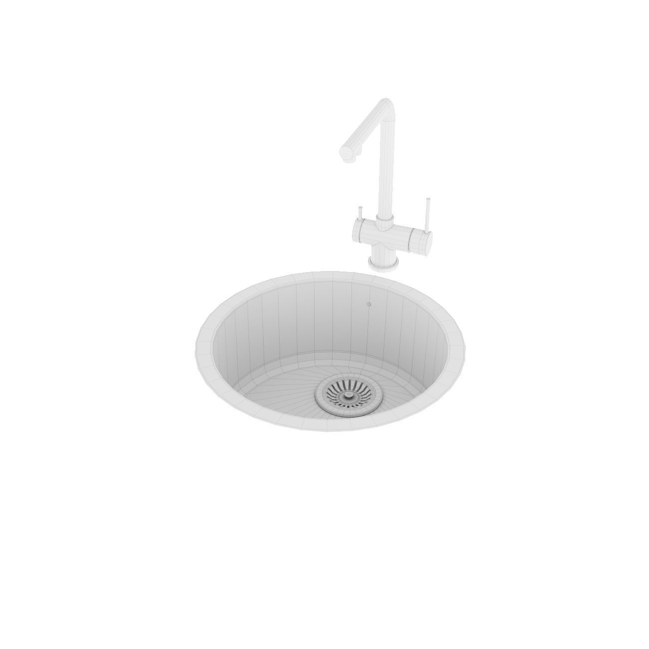 Barazza sinks 3D model_21