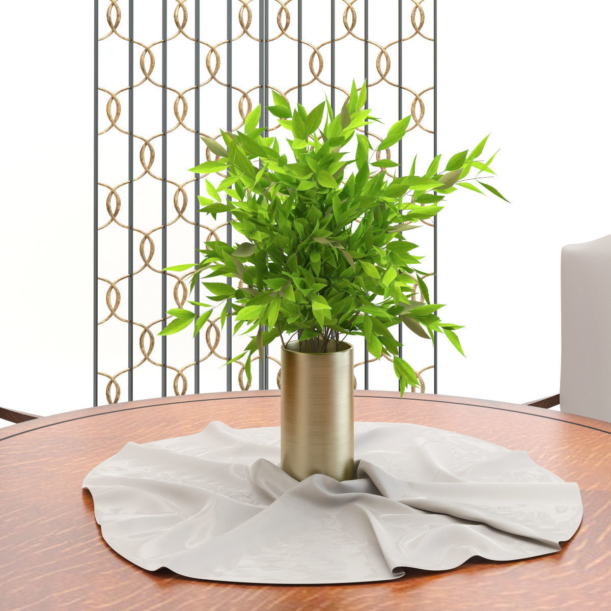 Christopher Guy Grace Dining Set 3D model_4