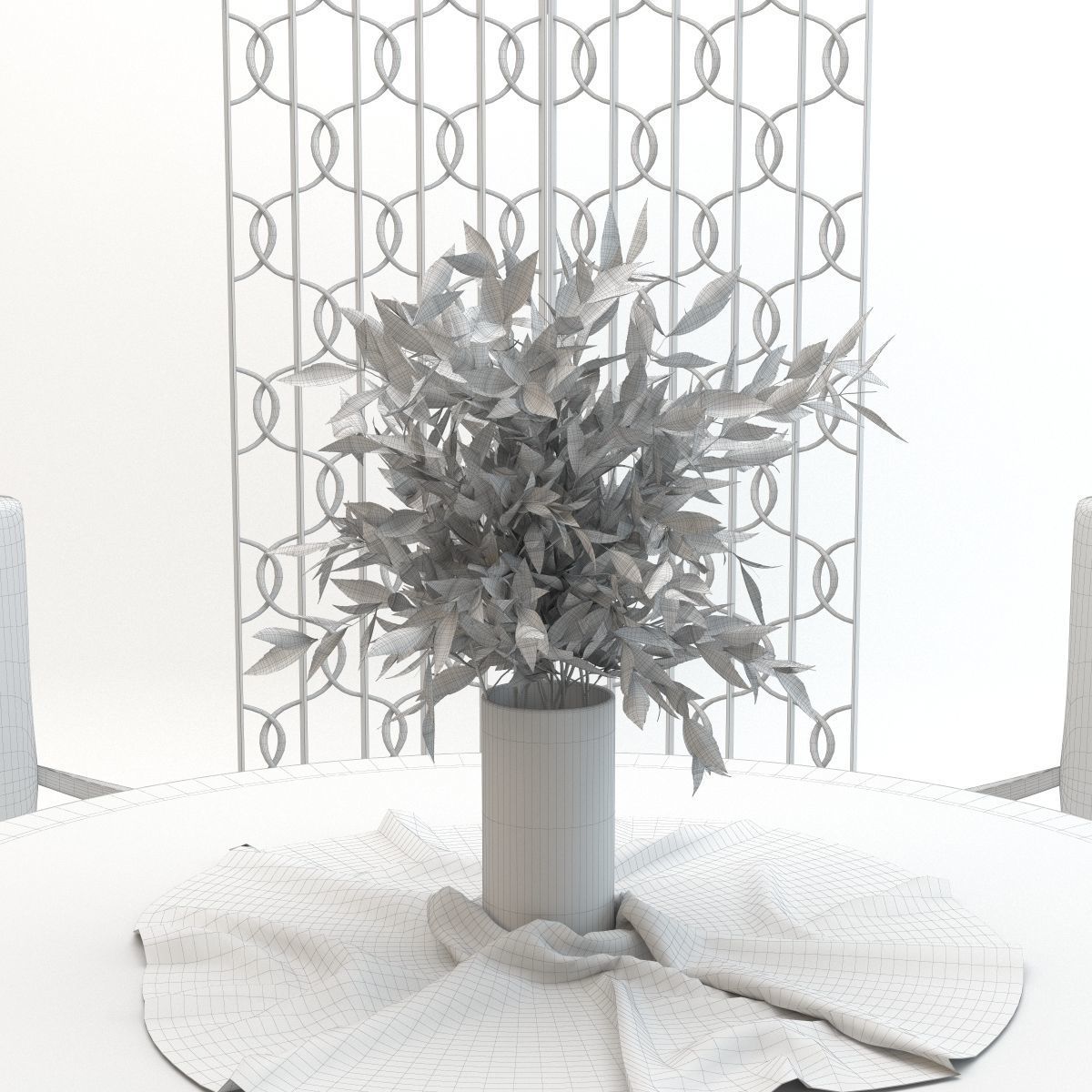 Christopher Guy Grace Dining Set 3D model_7