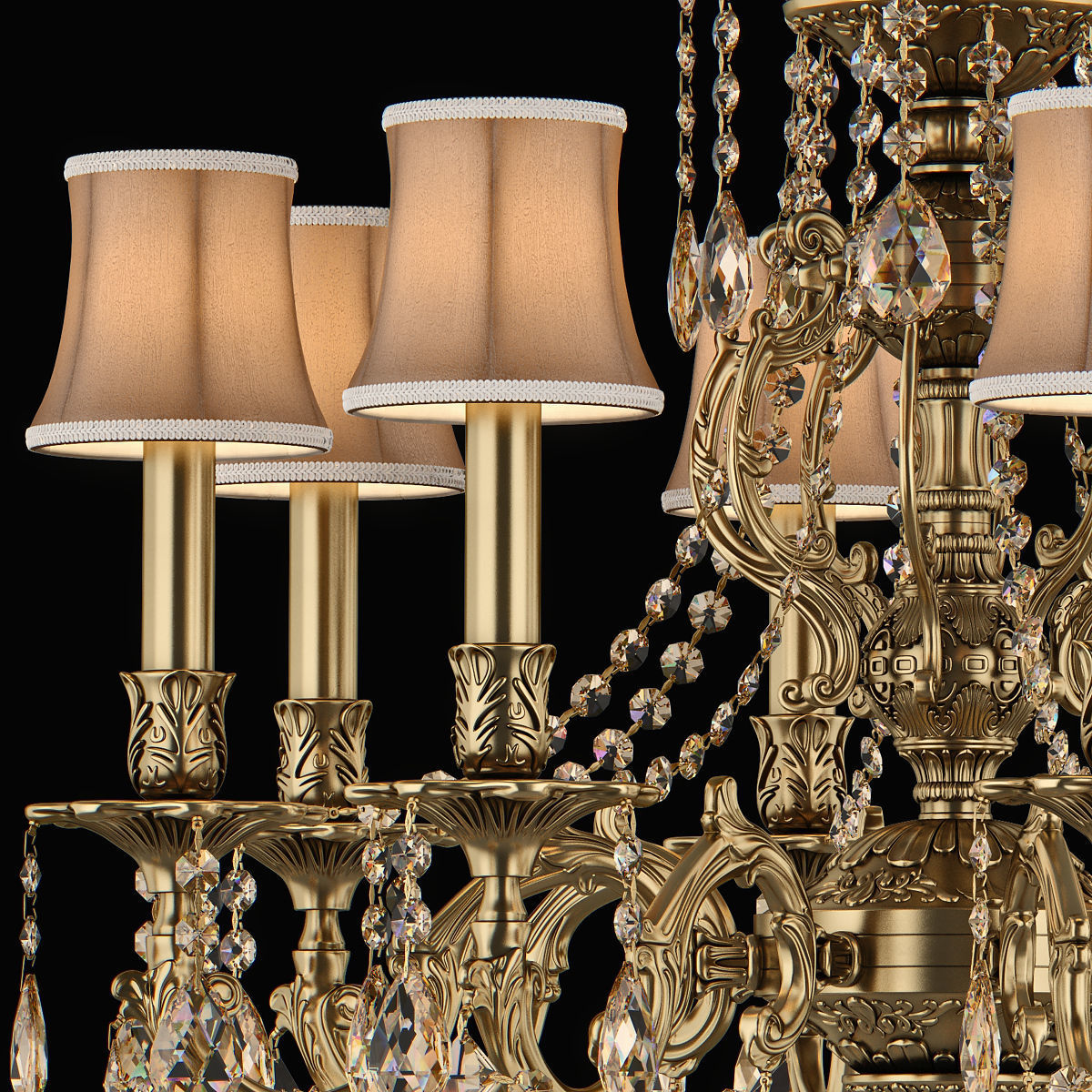 MD 6655-8 Osgona Chandelier 3D model_4