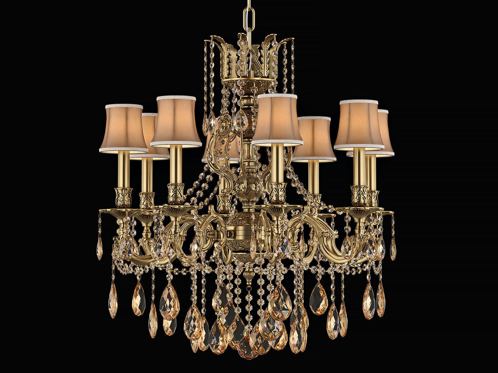 MD 6655-8 Osgona Chandelier 3D model_2