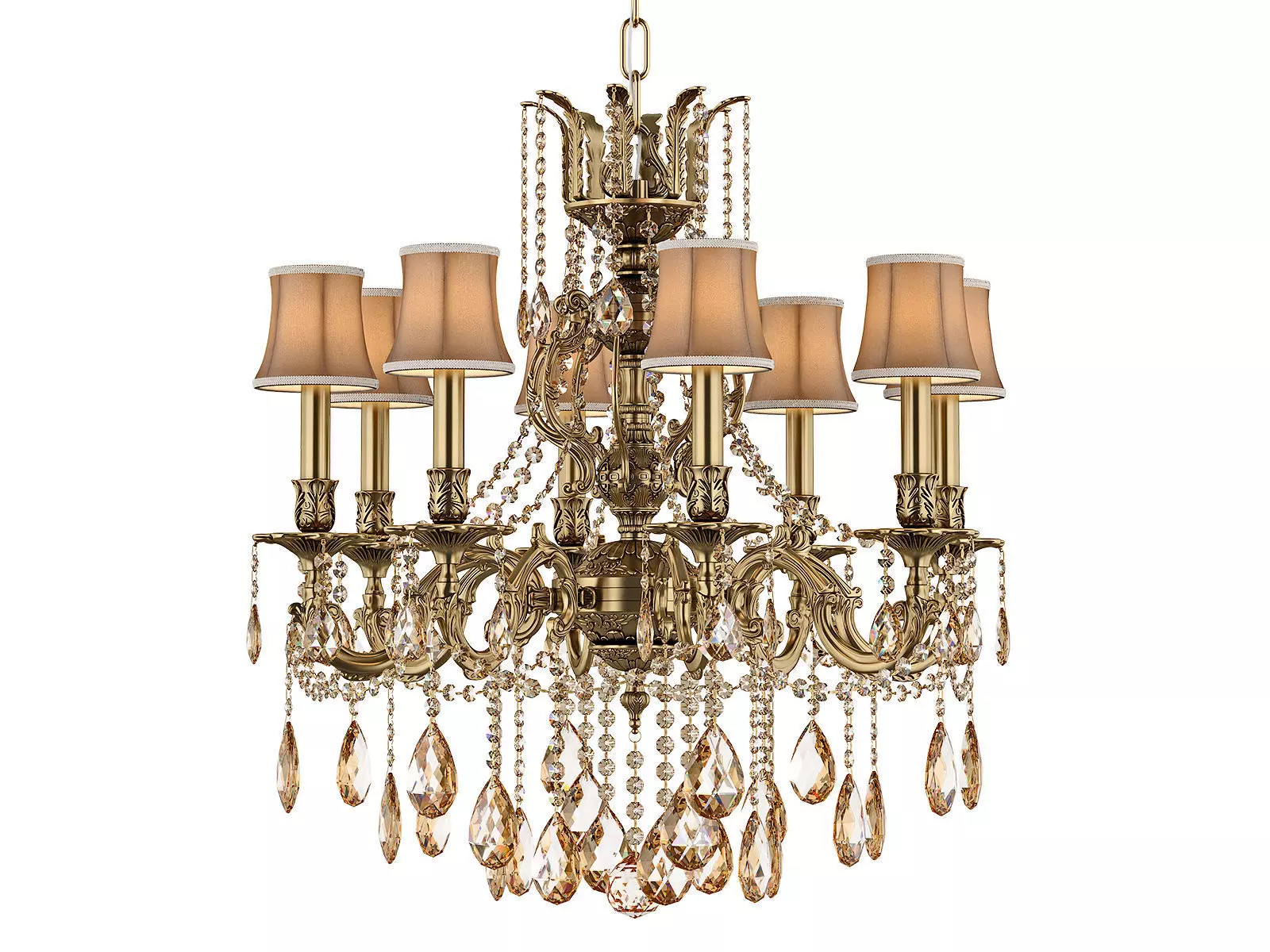 MD 6655-8 Osgona Chandelier 3D model_0
