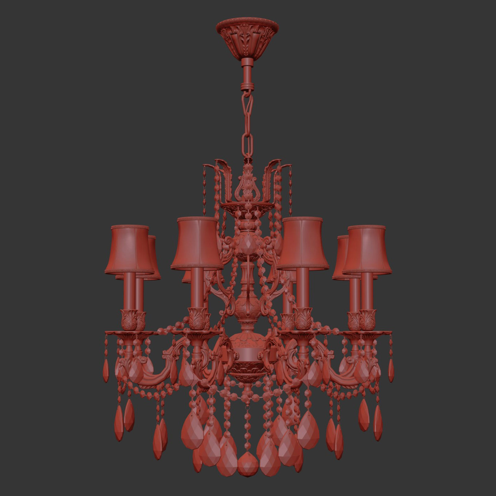 MD 6655-8 Osgona Chandelier 3D model_5