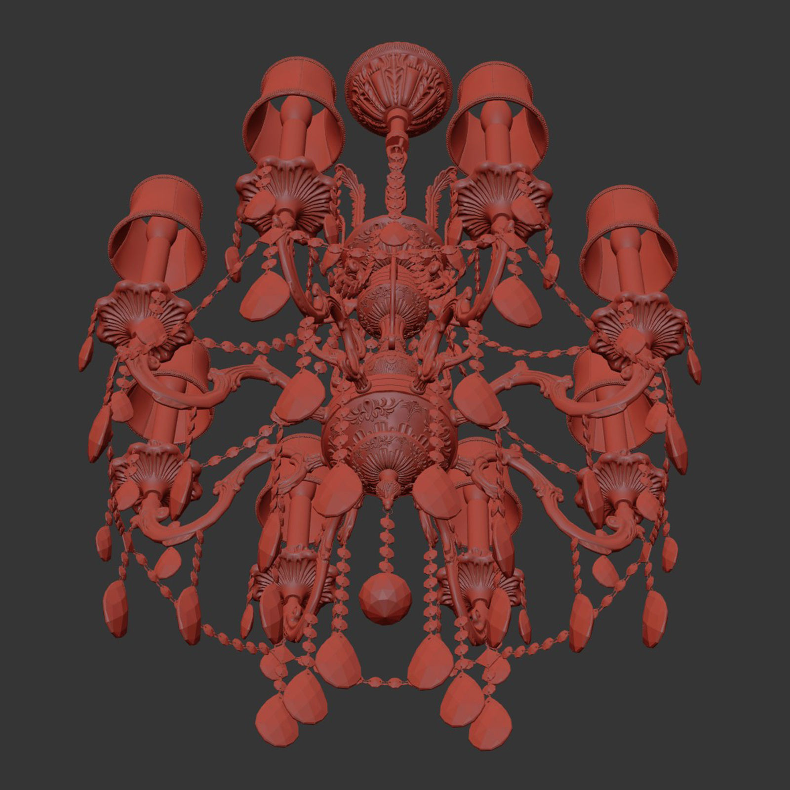 MD 6655-8 Osgona Chandelier 3D model_6