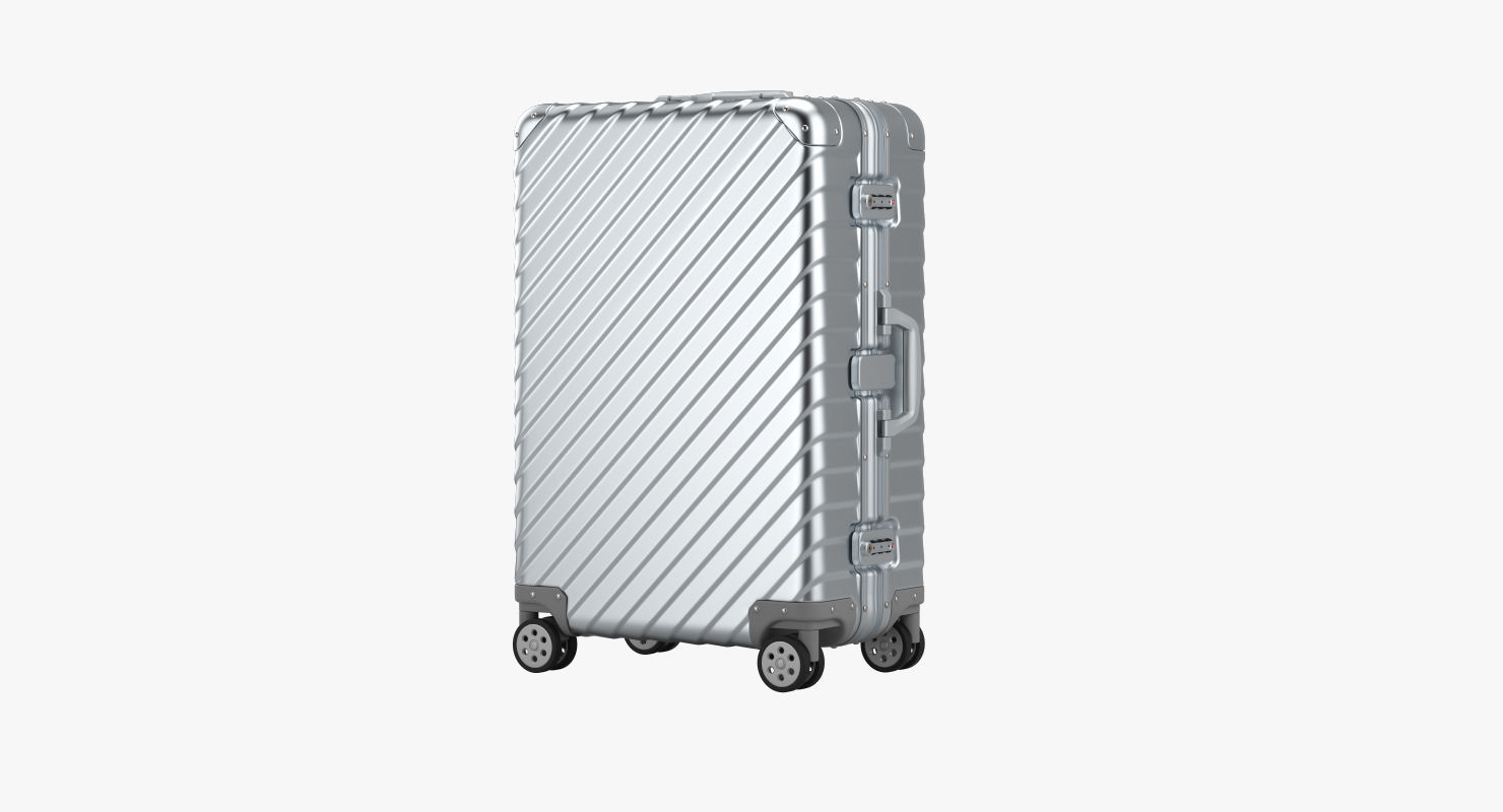 Suitcase 3 3D model_3