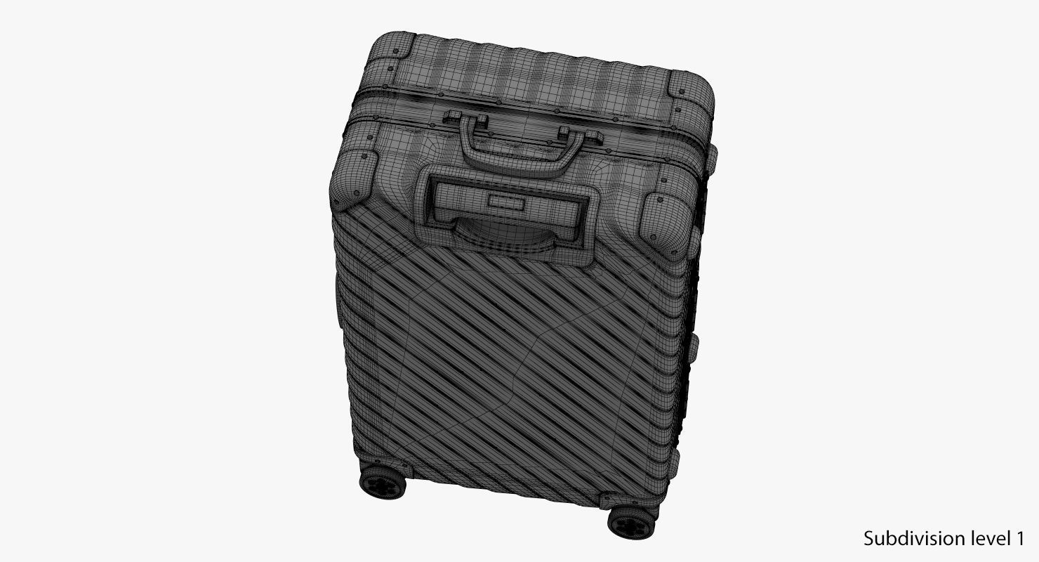 Suitcase 3 3D model_29