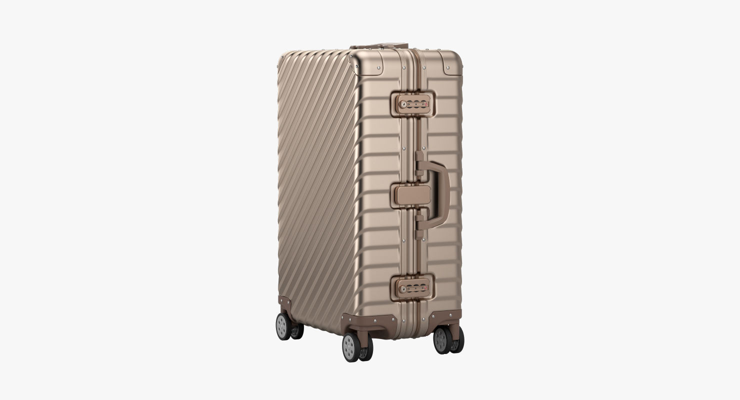 Suitcase 3 3D model_13