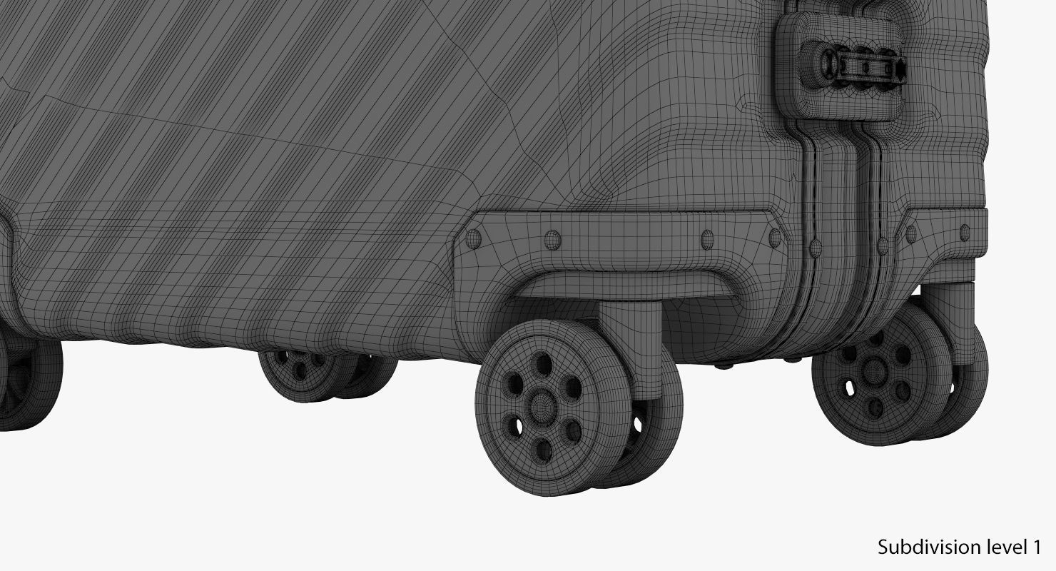 Suitcase 3 3D model_25