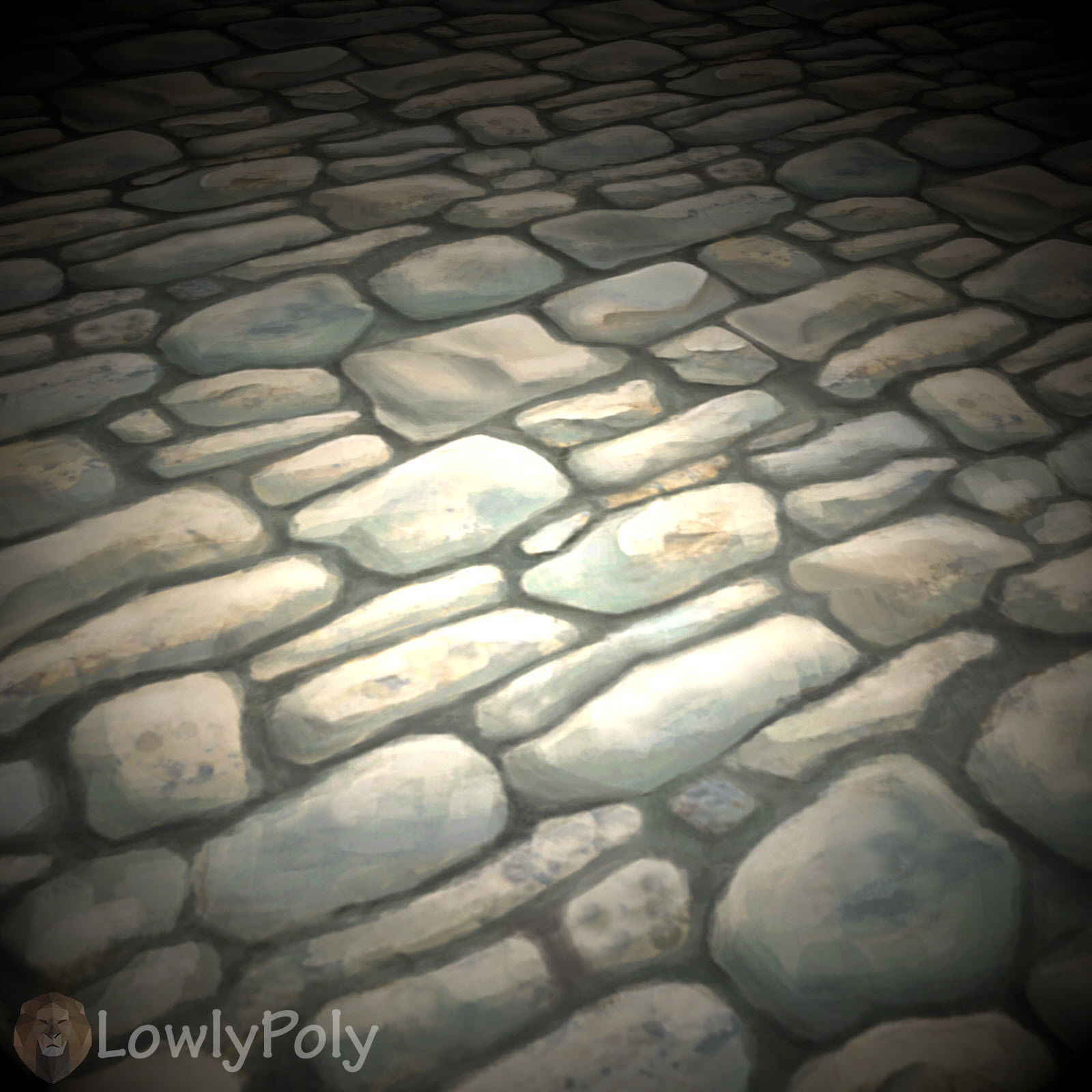 Stylized Stone Vol 10 - Hand Painted Texture Texture_12