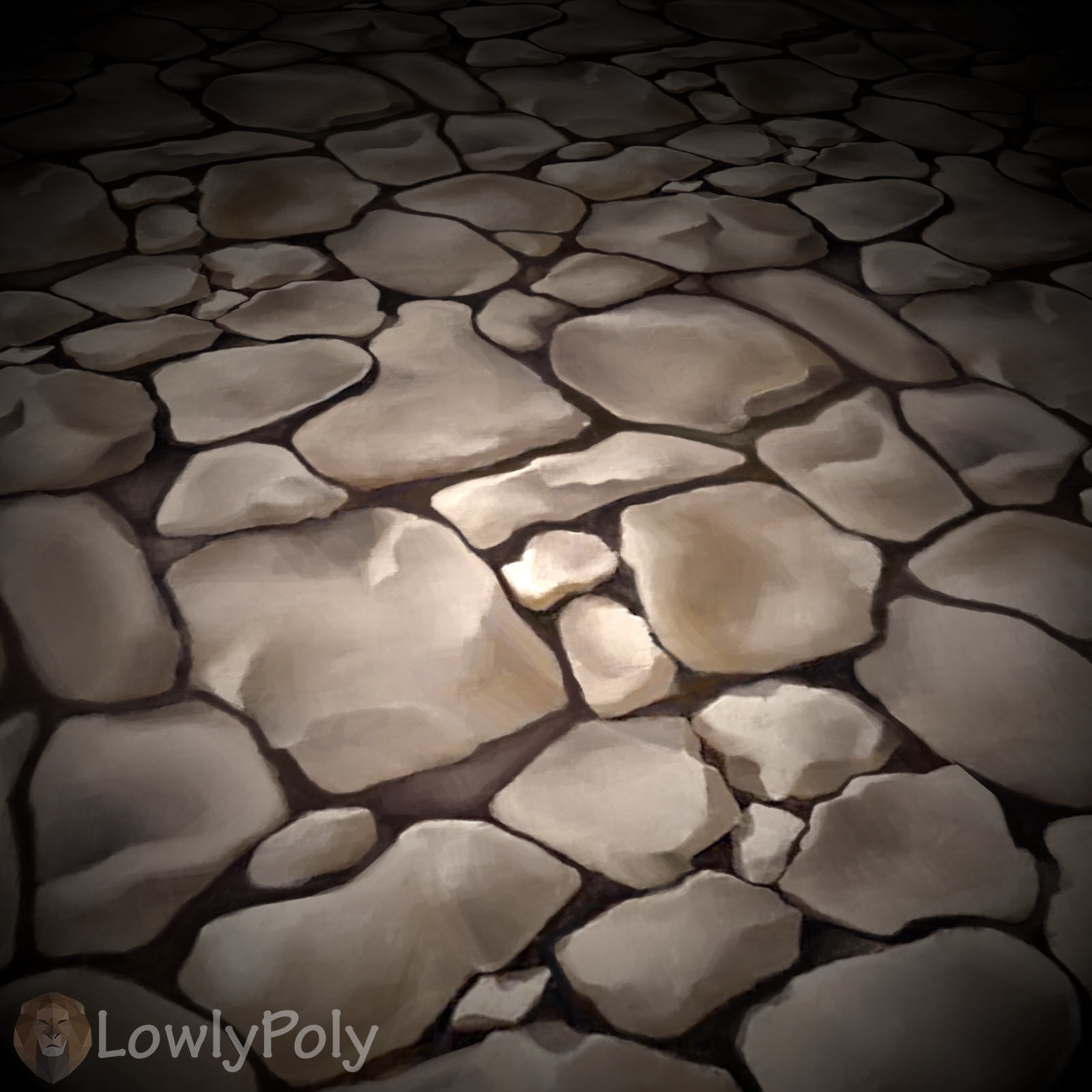 Stylized Stone Vol 10 - Hand Painted Texture Texture_11