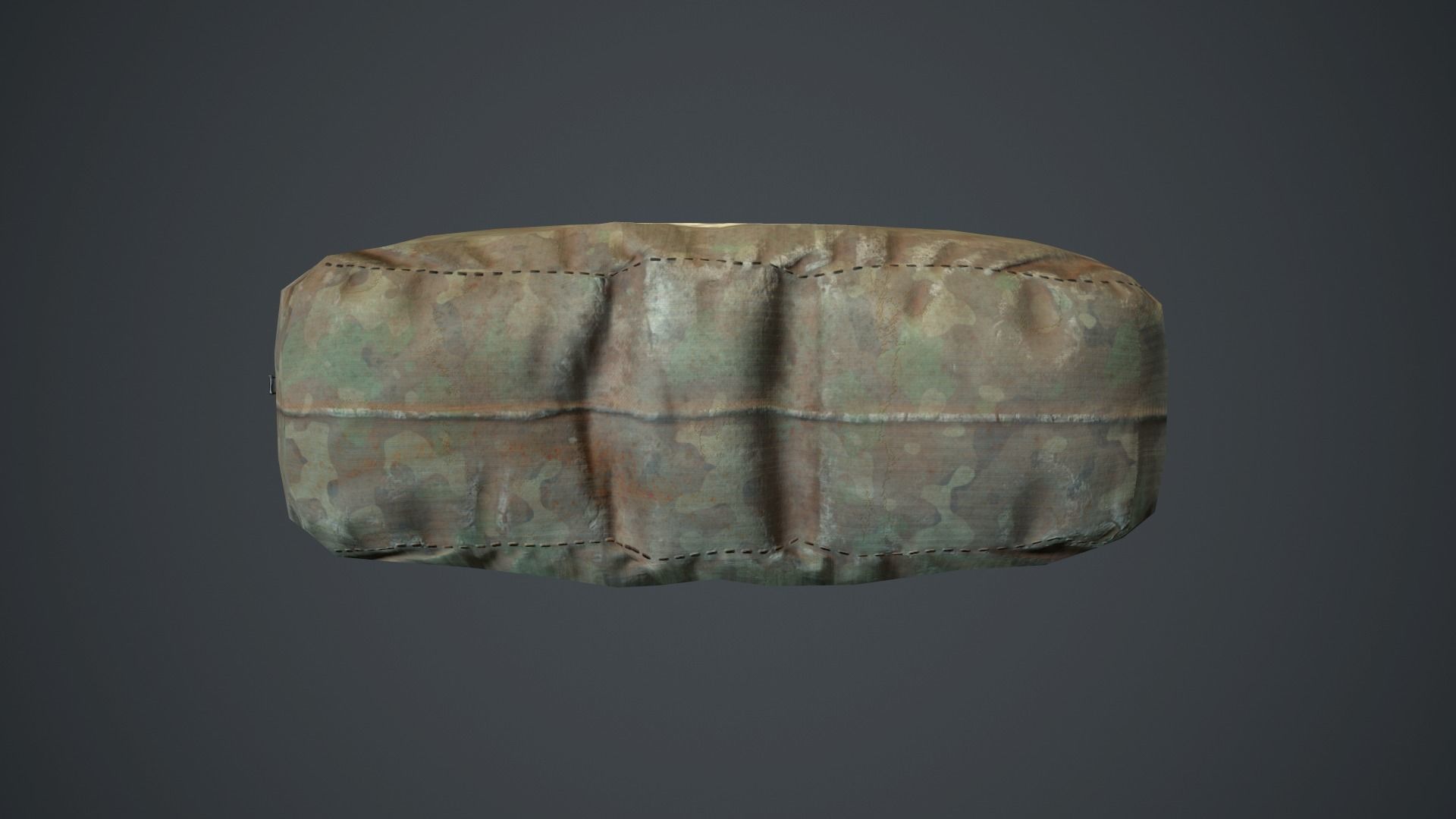 Camouflage First Aid Kit PBR Game Ready Low-poly 3D model_16