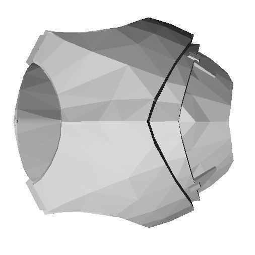 devastation complex titan chest armor 3d printable  3D print model_1