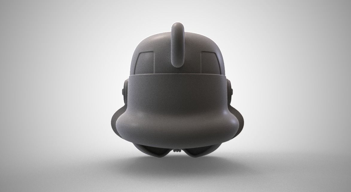 Stormtrooper Keychain 3D print model_5