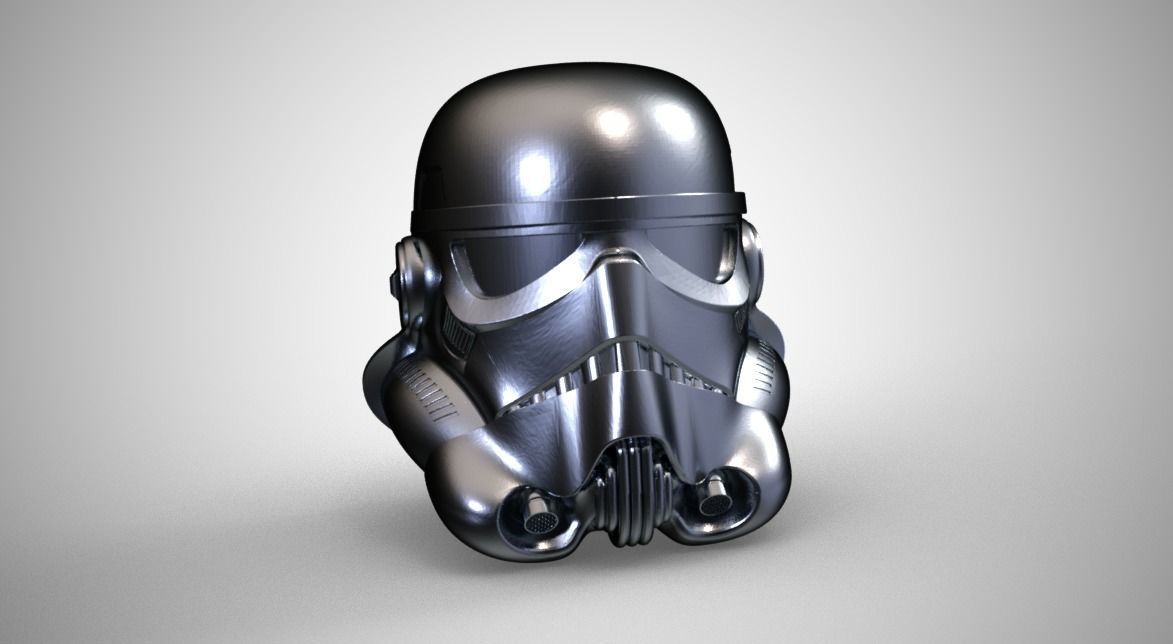 Stormtrooper Keychain 3D print model_11
