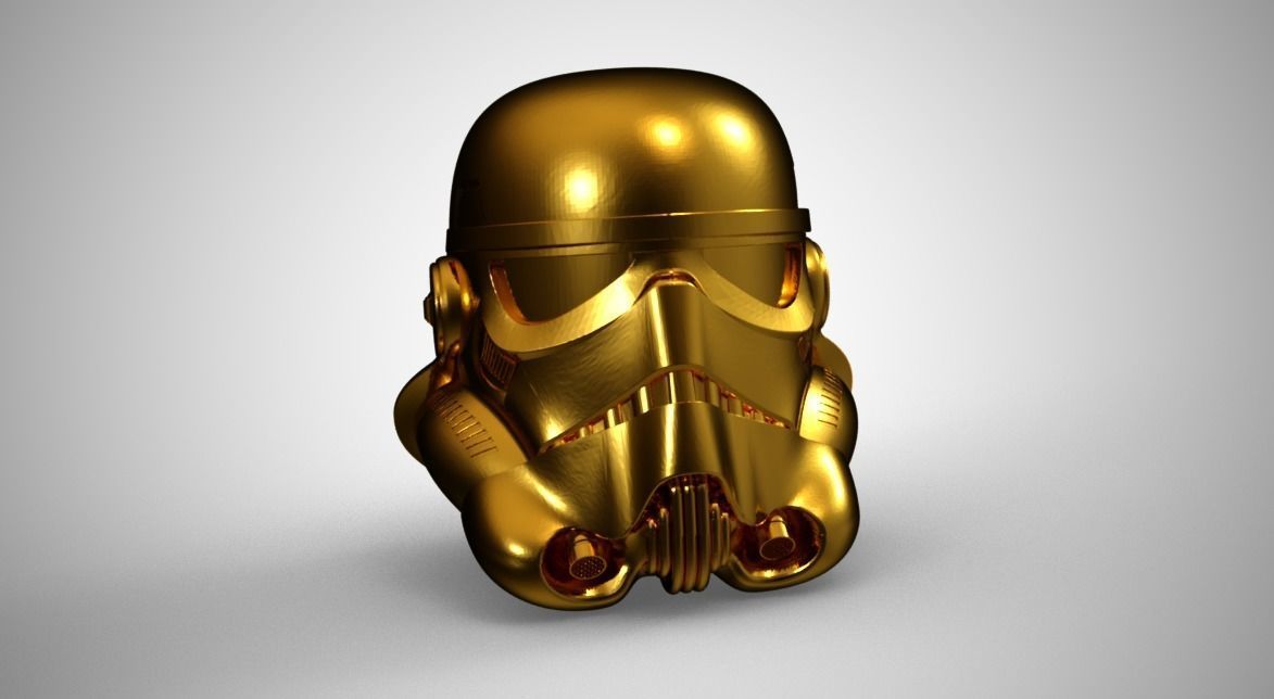 Stormtrooper Keychain 3D print model_7