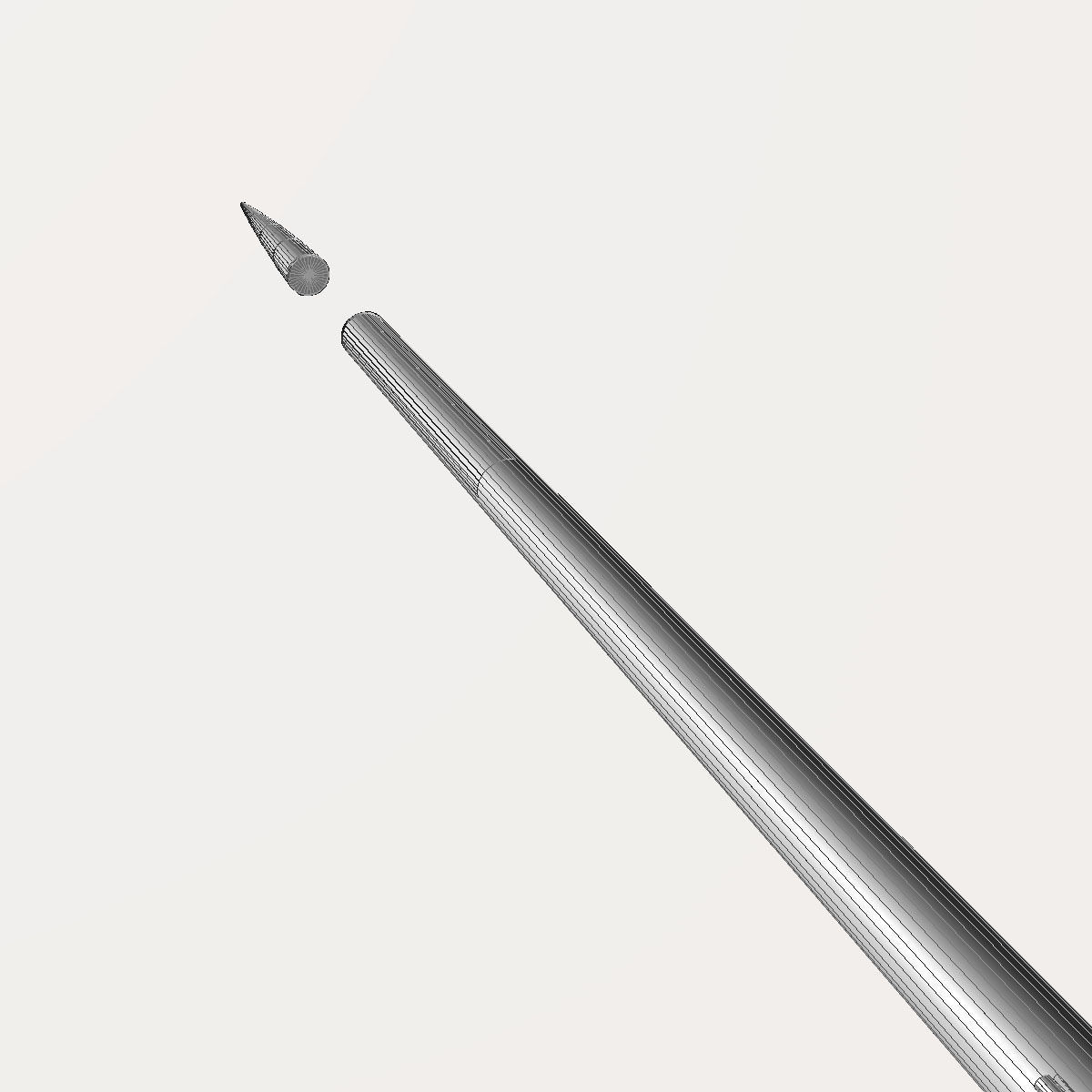 Hopi Dart Rocket 3D model_11