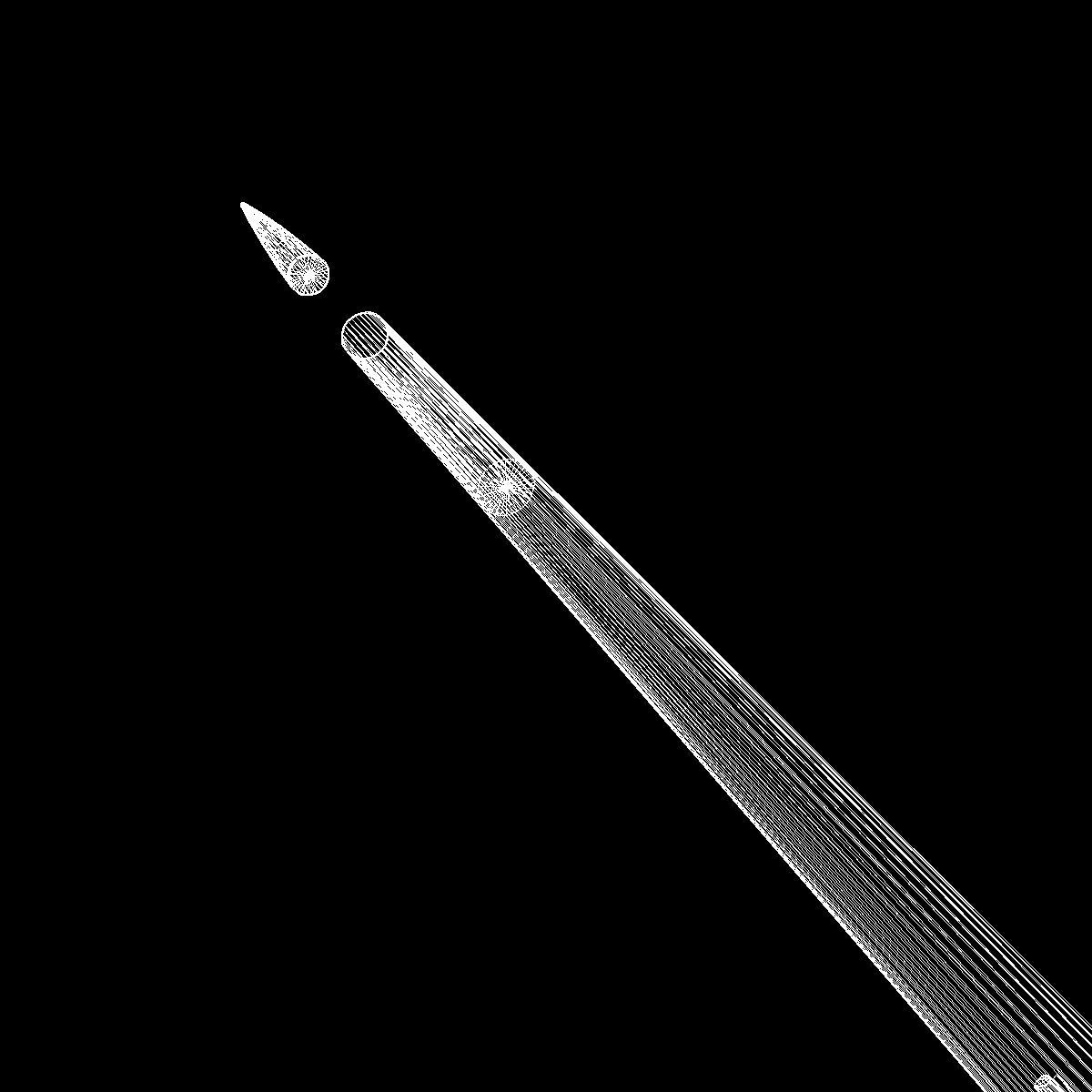 Hopi Dart Rocket 3D model_18