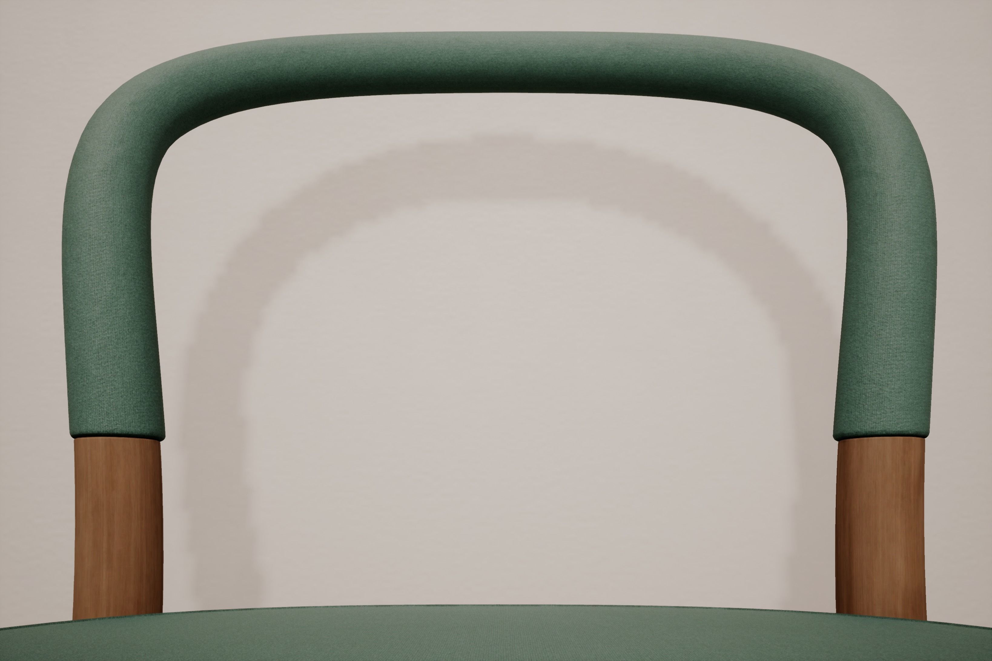 Goteborg Chair  by Erik Gunnar Asplund Low-poly 3D model_5