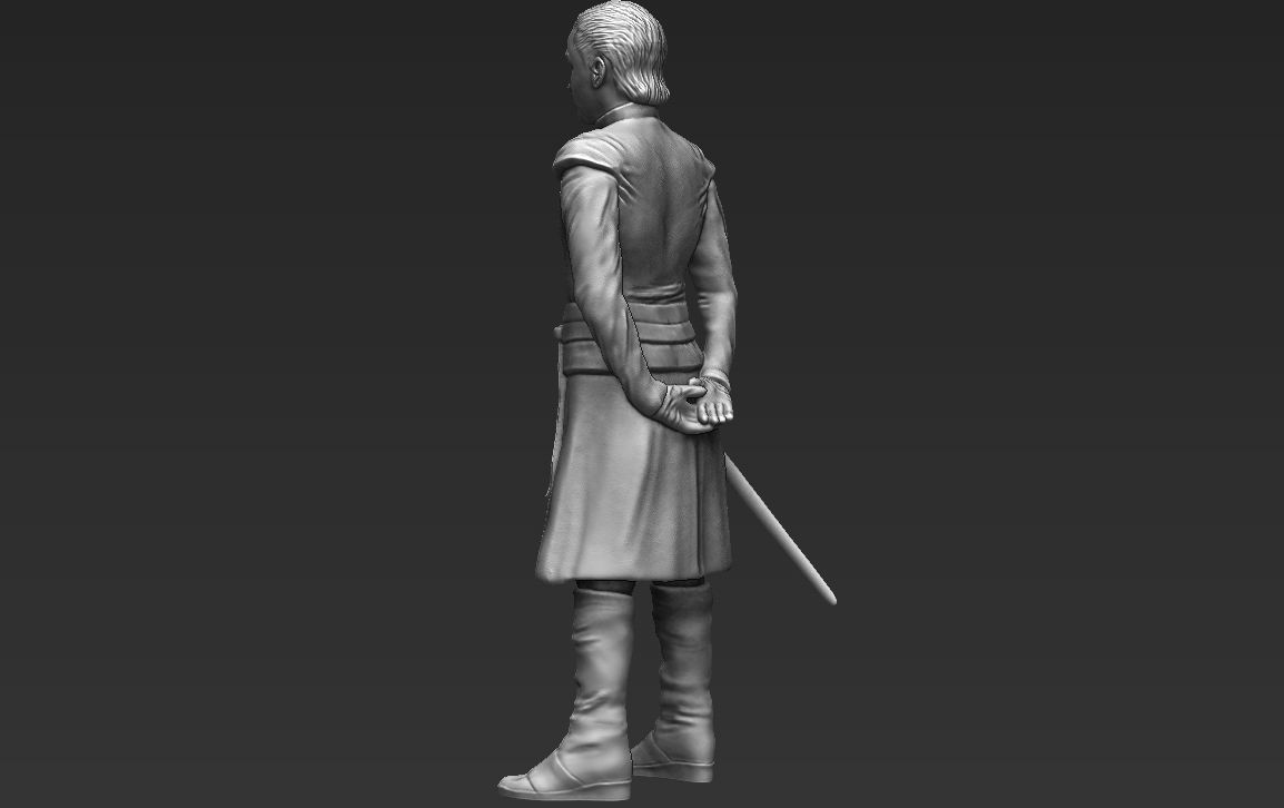 Arya Stark Game of Thrones ready for full color 3D printing 3D print model_38