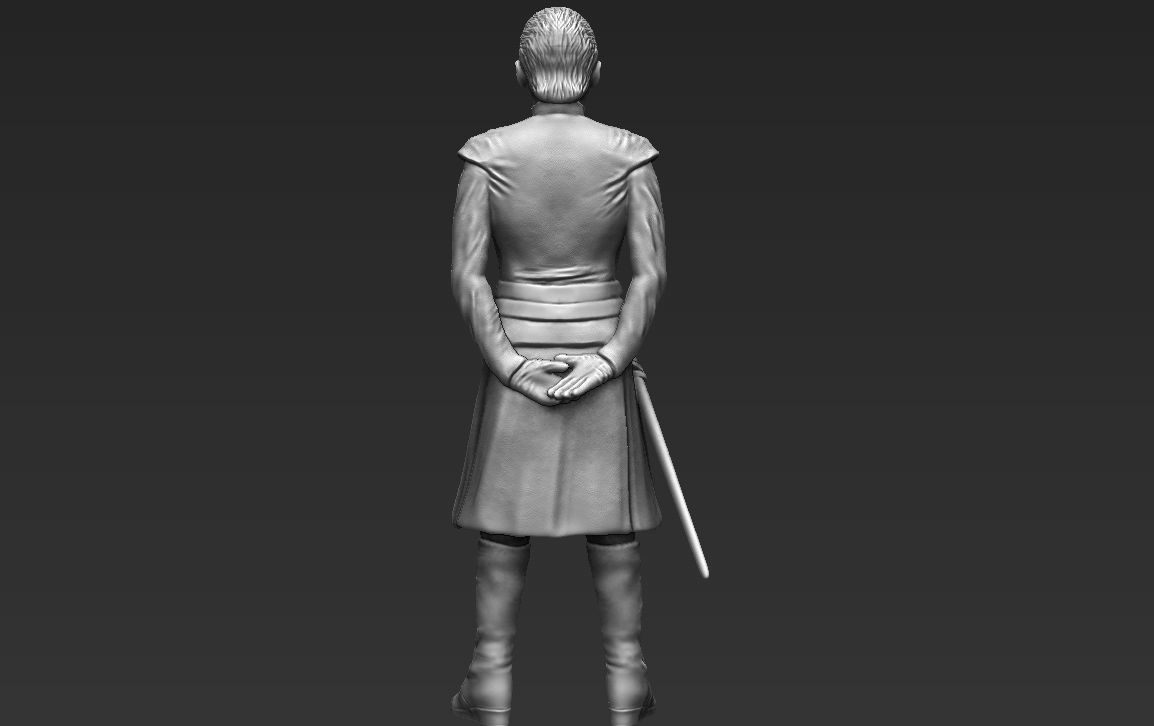 Arya Stark Game of Thrones ready for full color 3D printing 3D print model_36