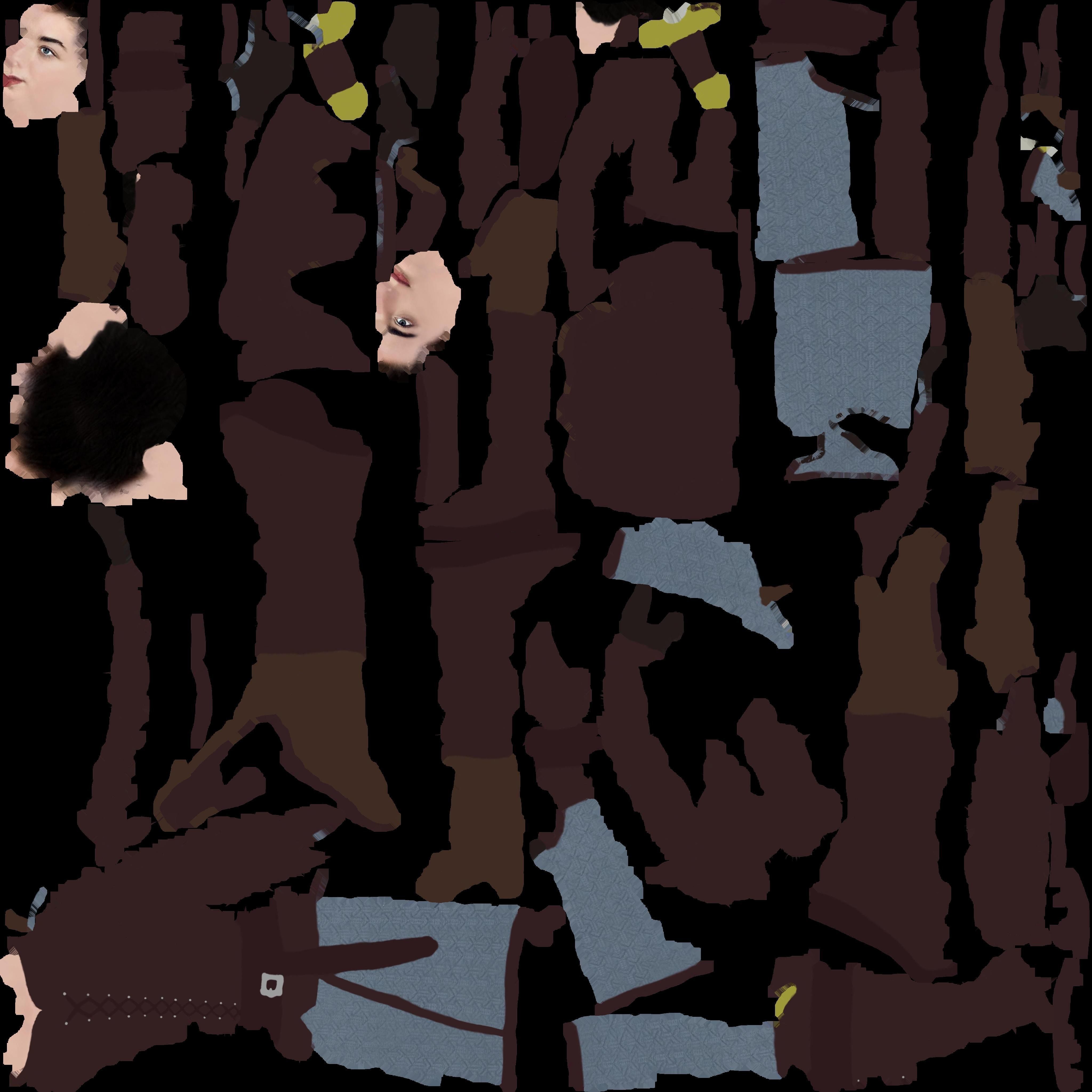 Arya Stark Game of Thrones ready for full color 3D printing 3D print model_54