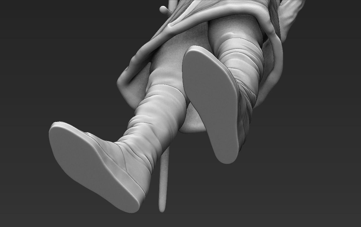 Arya Stark Game of Thrones ready for full color 3D printing 3D print model_51