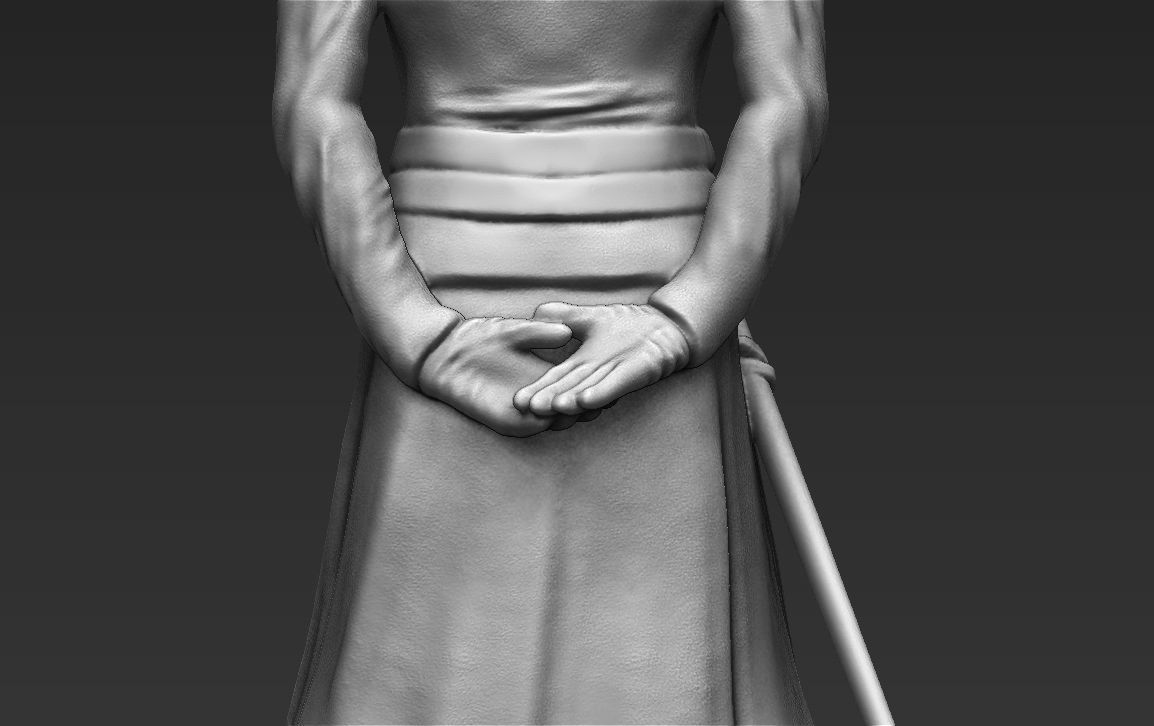 Arya Stark Game of Thrones ready for full color 3D printing 3D print model_49