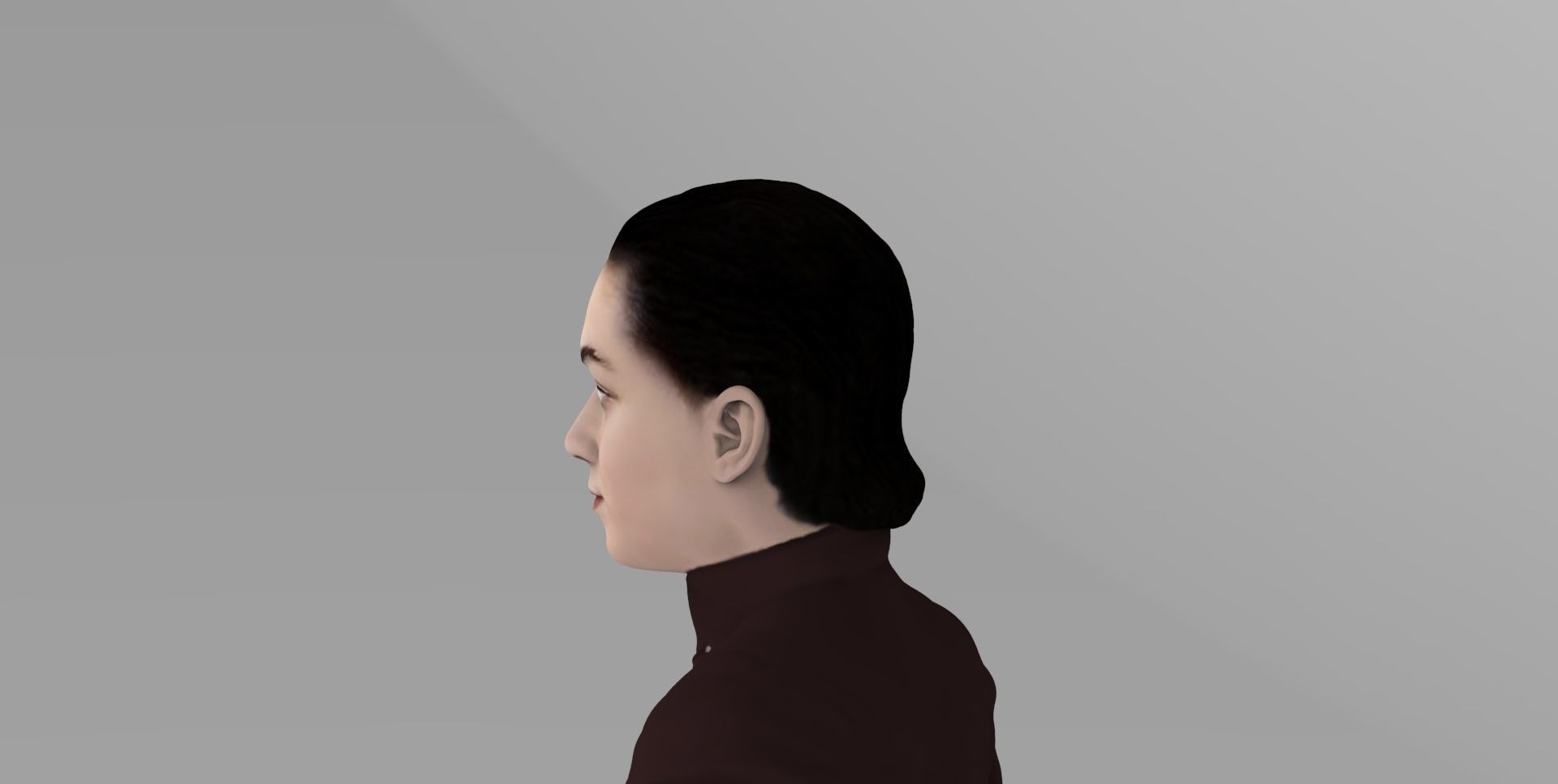 Arya Stark Game of Thrones ready for full color 3D printing 3D print model_21