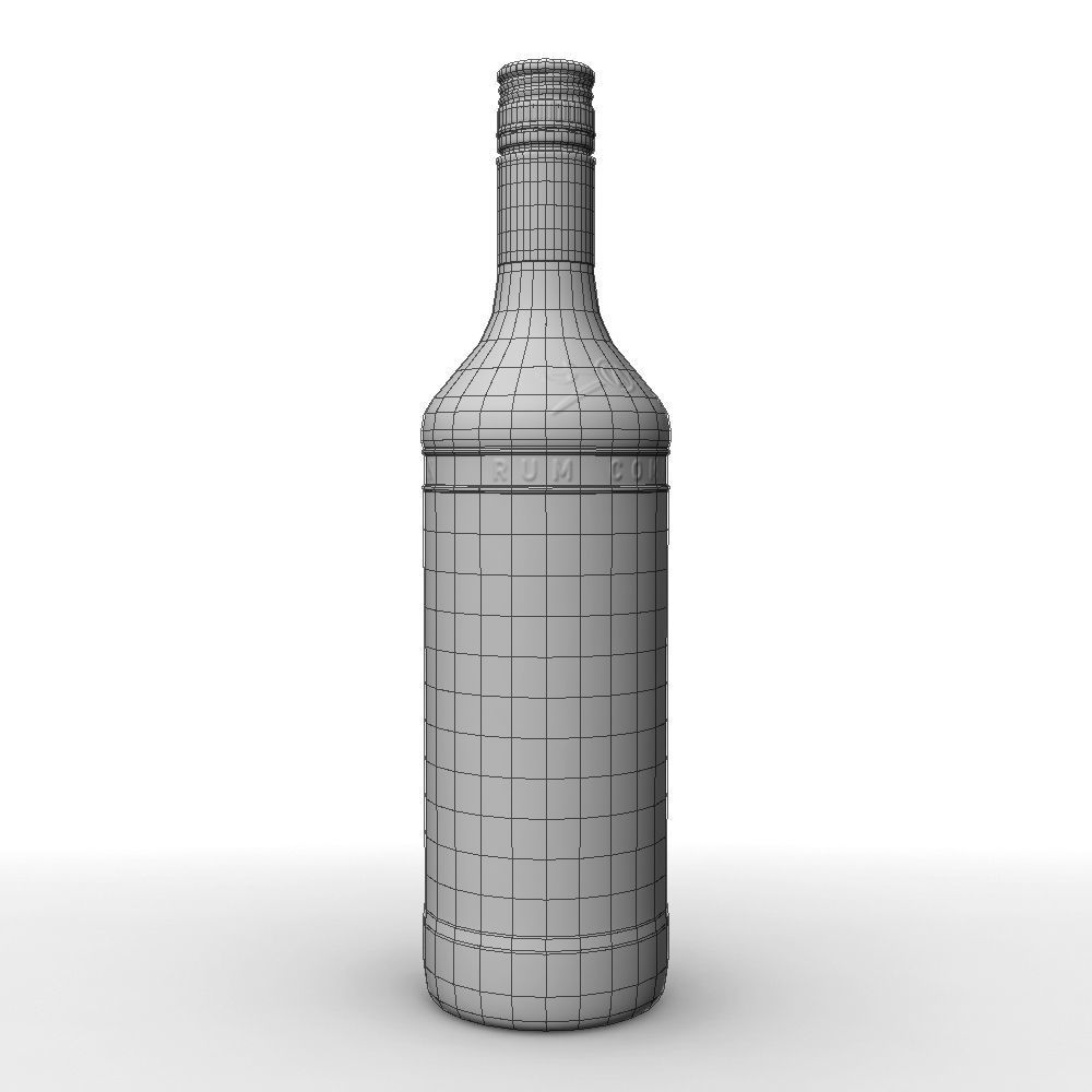 Captain Morgan 70cl Bottle 3D model_19