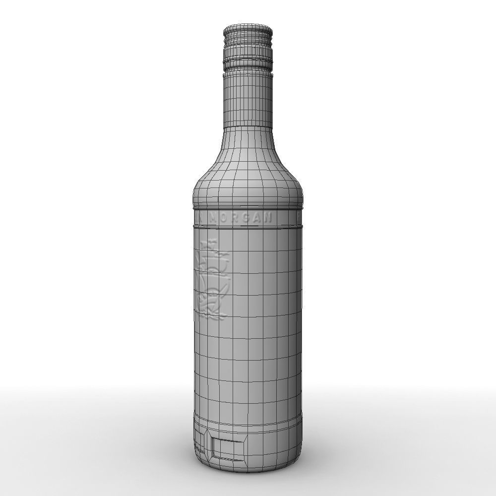 Captain Morgan 50cl Bottle 3D model_21