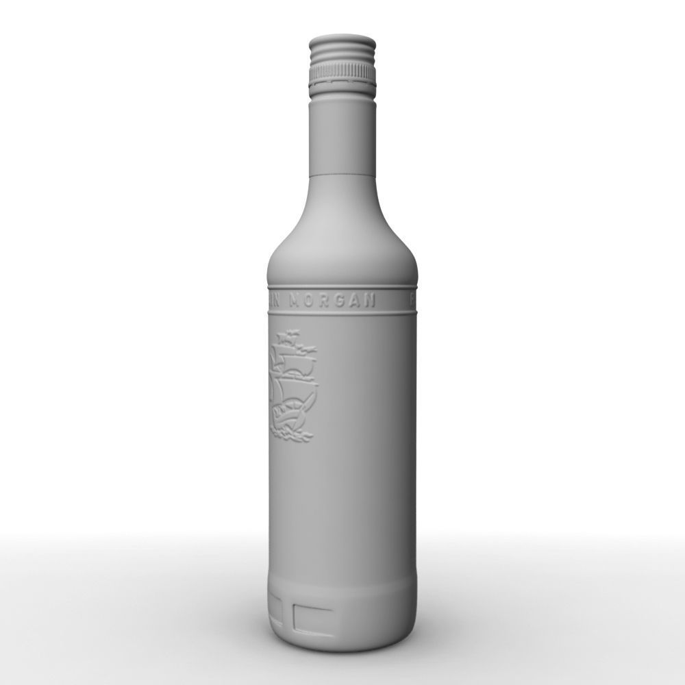Captain Morgan 50cl Bottle 3D model_15
