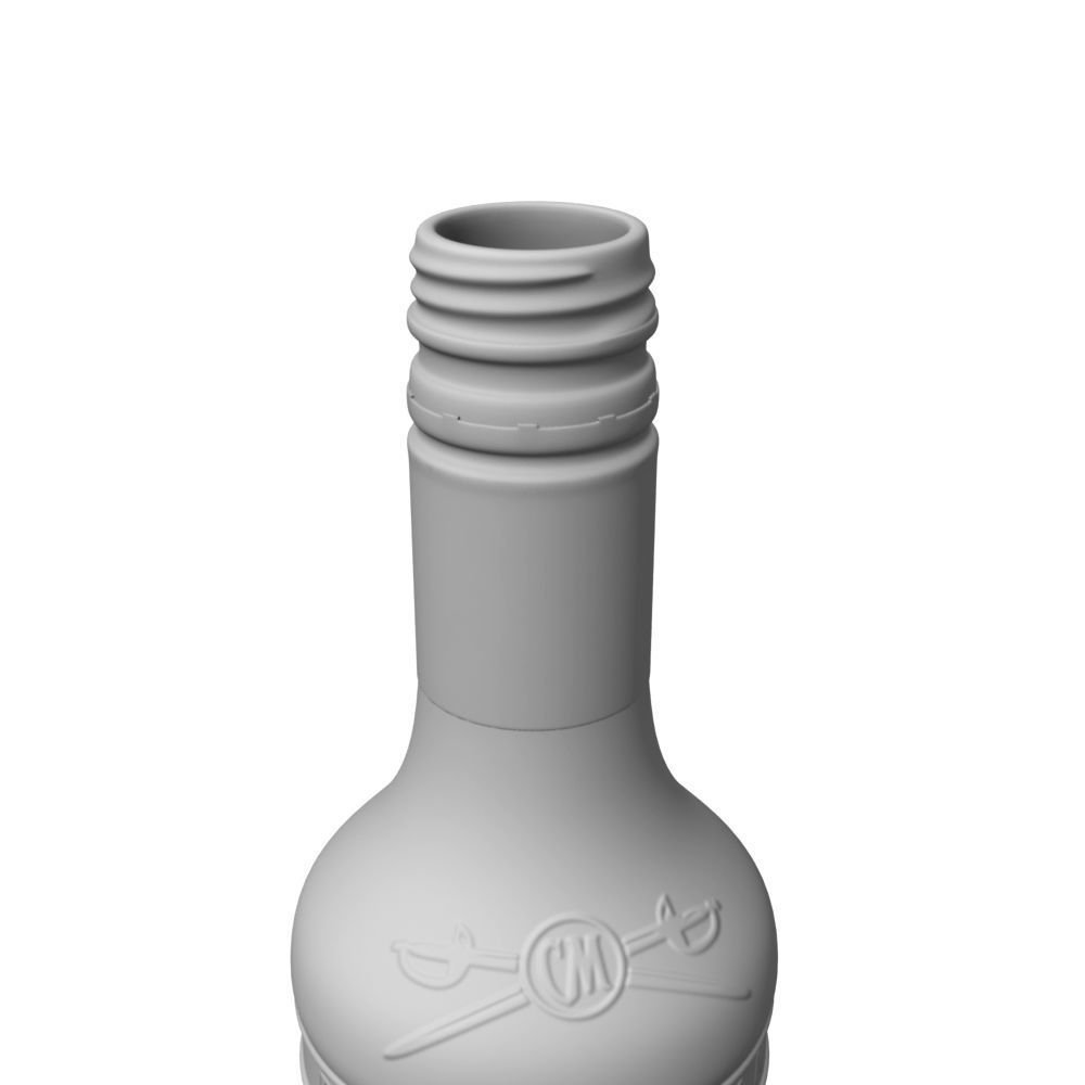 Captain Morgan 50cl Bottle 3D model_18