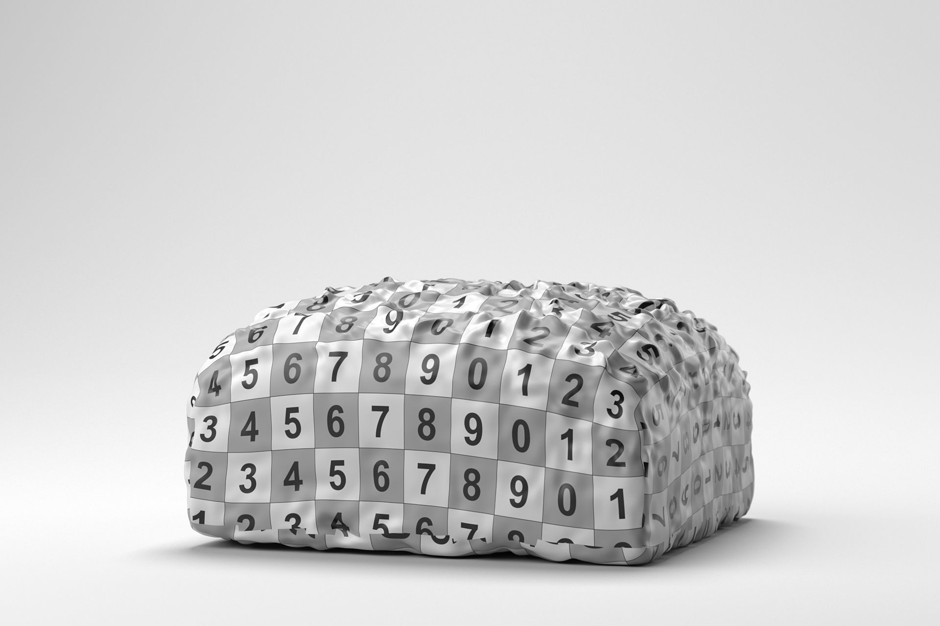 Photorealistic Sunflower Seed Bread 3D Scan 3D model_5