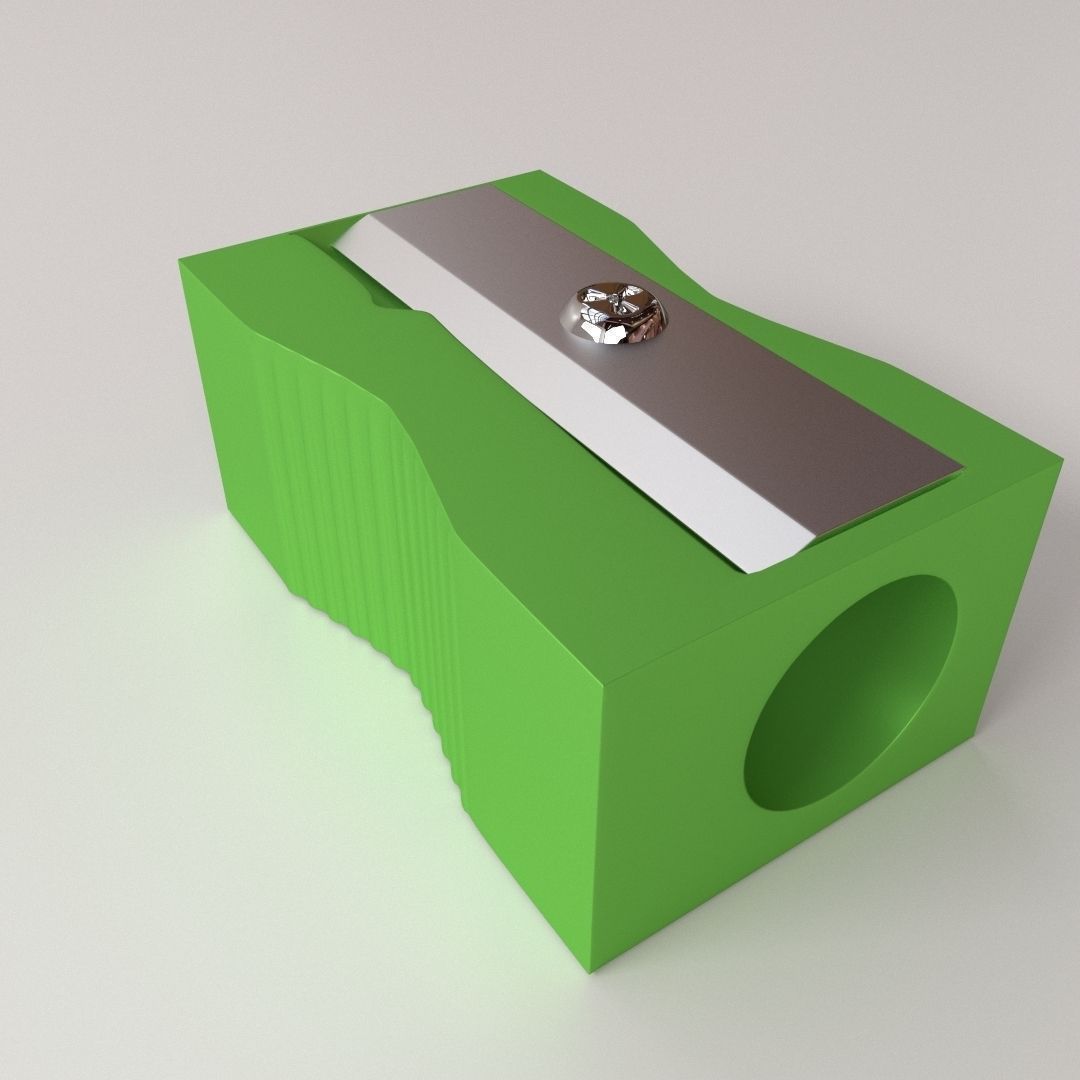 Pencil Sharpener 3D model_2