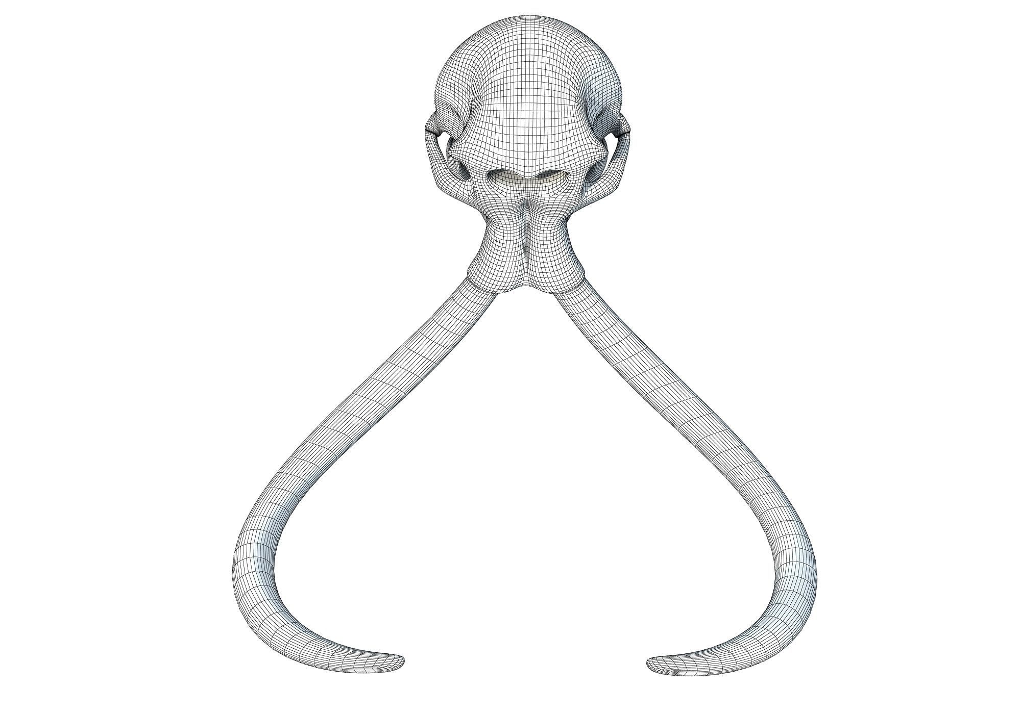 Woolly Mammoth Skull 3D model_10