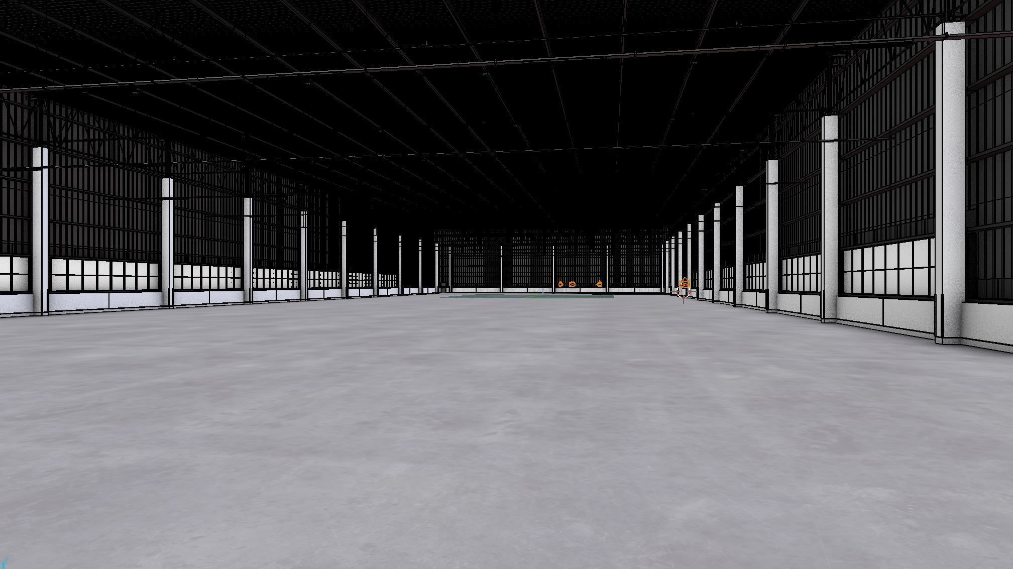 Warehouse Interior 9 Low-poly 3D model_5