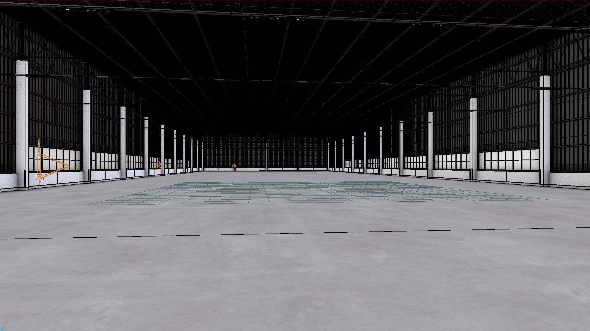 Warehouse Interior 9 Low-poly 3D model_9